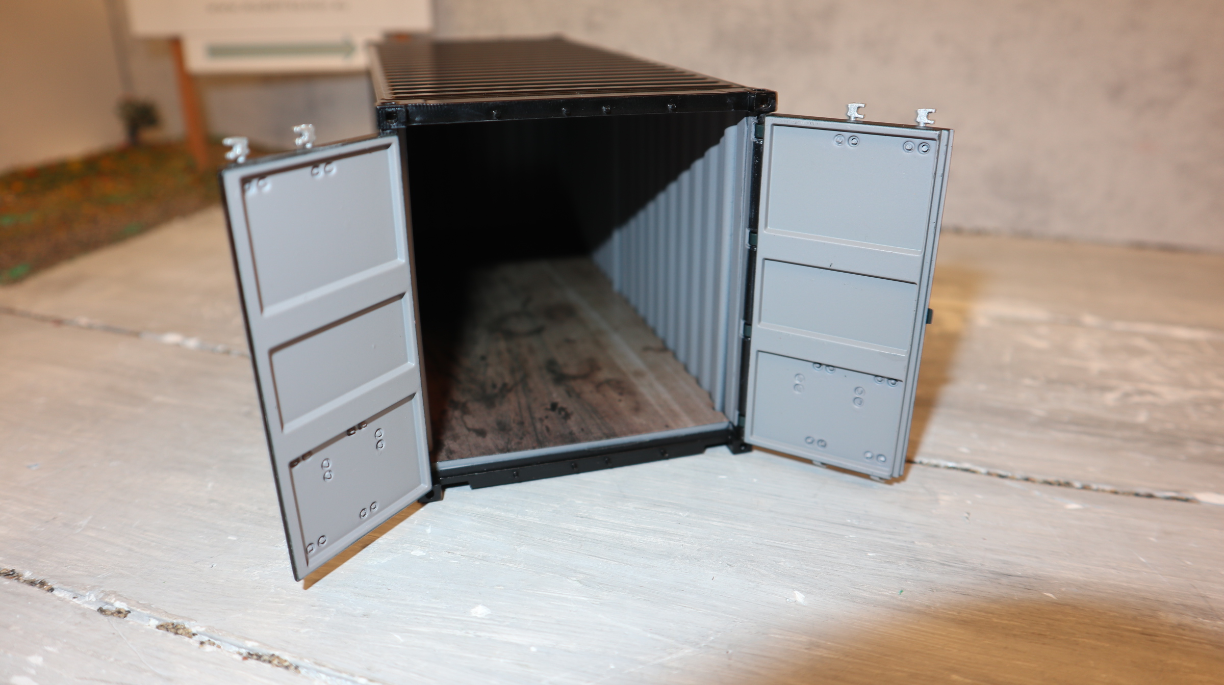 Hollandoto NL 1259 in 1:32, 20"-Container in schwarz, Neu in OVP