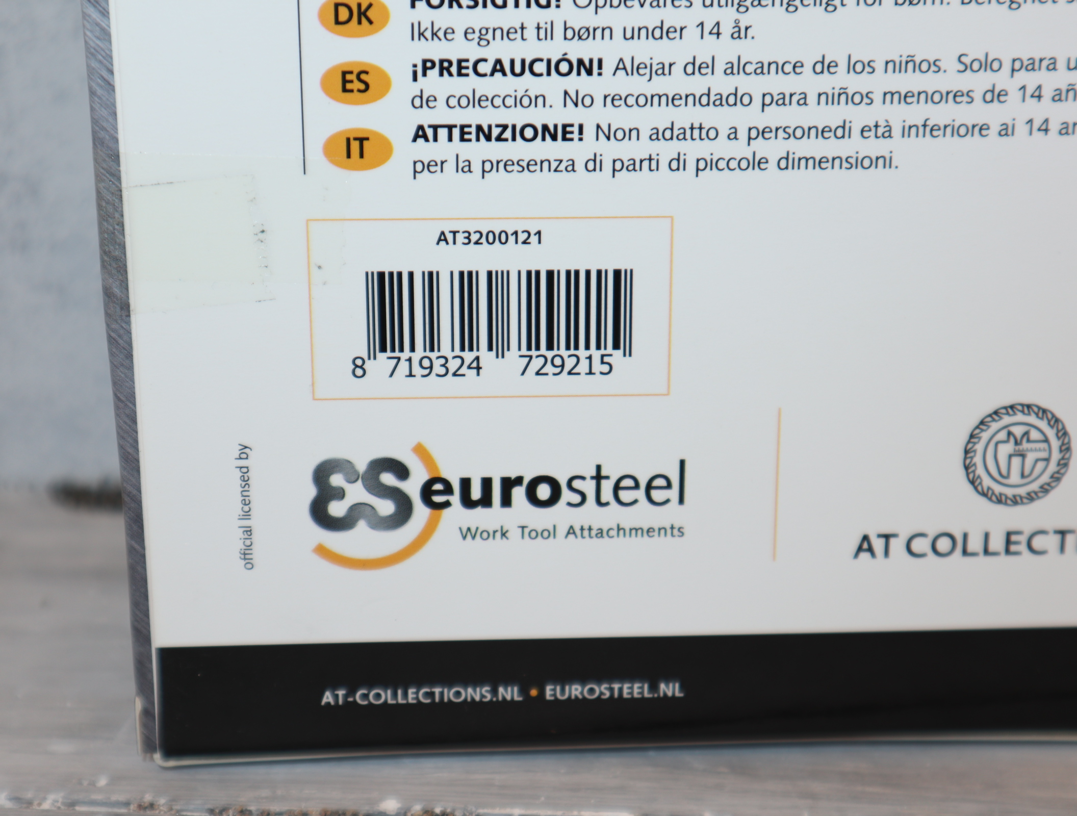 AT Collections 3200121 in 1:32  EUROSTEEL Anbaugeräte , NEU in OVP