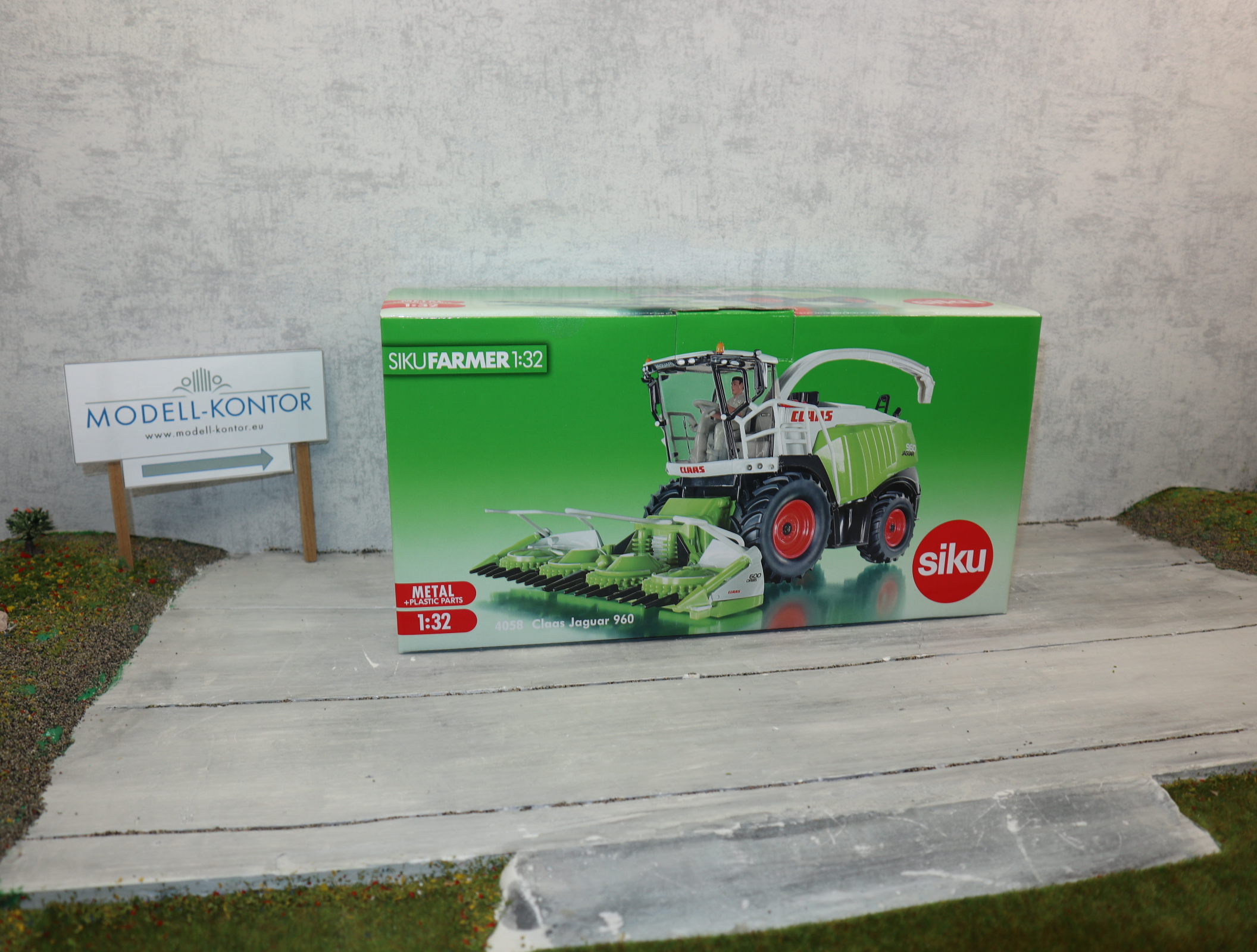 Siku 4058 1:32 Claas Jaguar 960 Häcksler in OVP