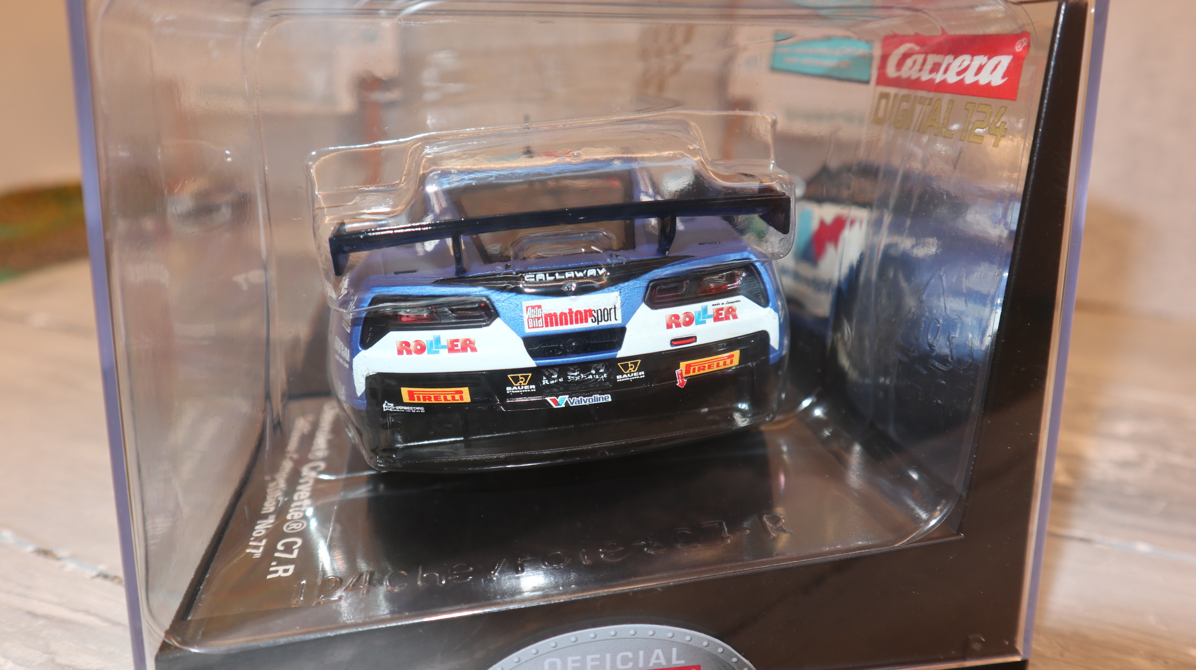 Carrera Digital 124 23860 in 1:24, Corvette C7.R Callaway Competition No.77, versiegelt, NEU in OVP