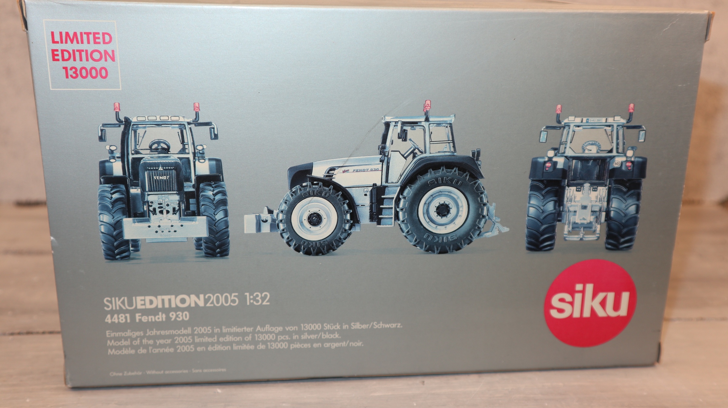 Siku 4481 in 1:32 Fendt 930 SILVERLINE Edition 2005, Sondermodell,  NEU in OVP