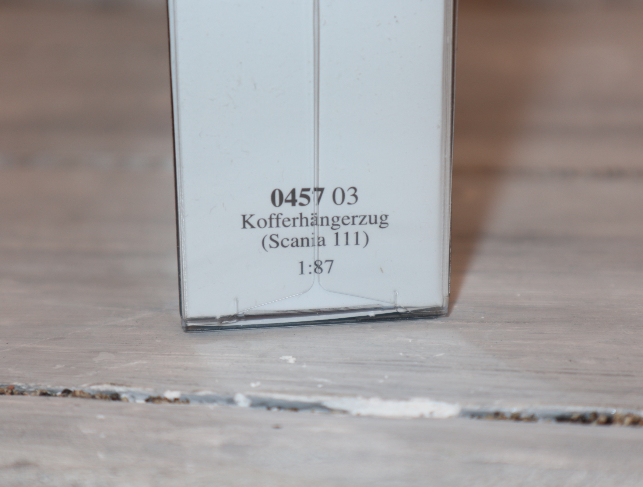Wiking 045703 in 1:87,  ASG Koffersattelzug Scania 111, NEU in OVP