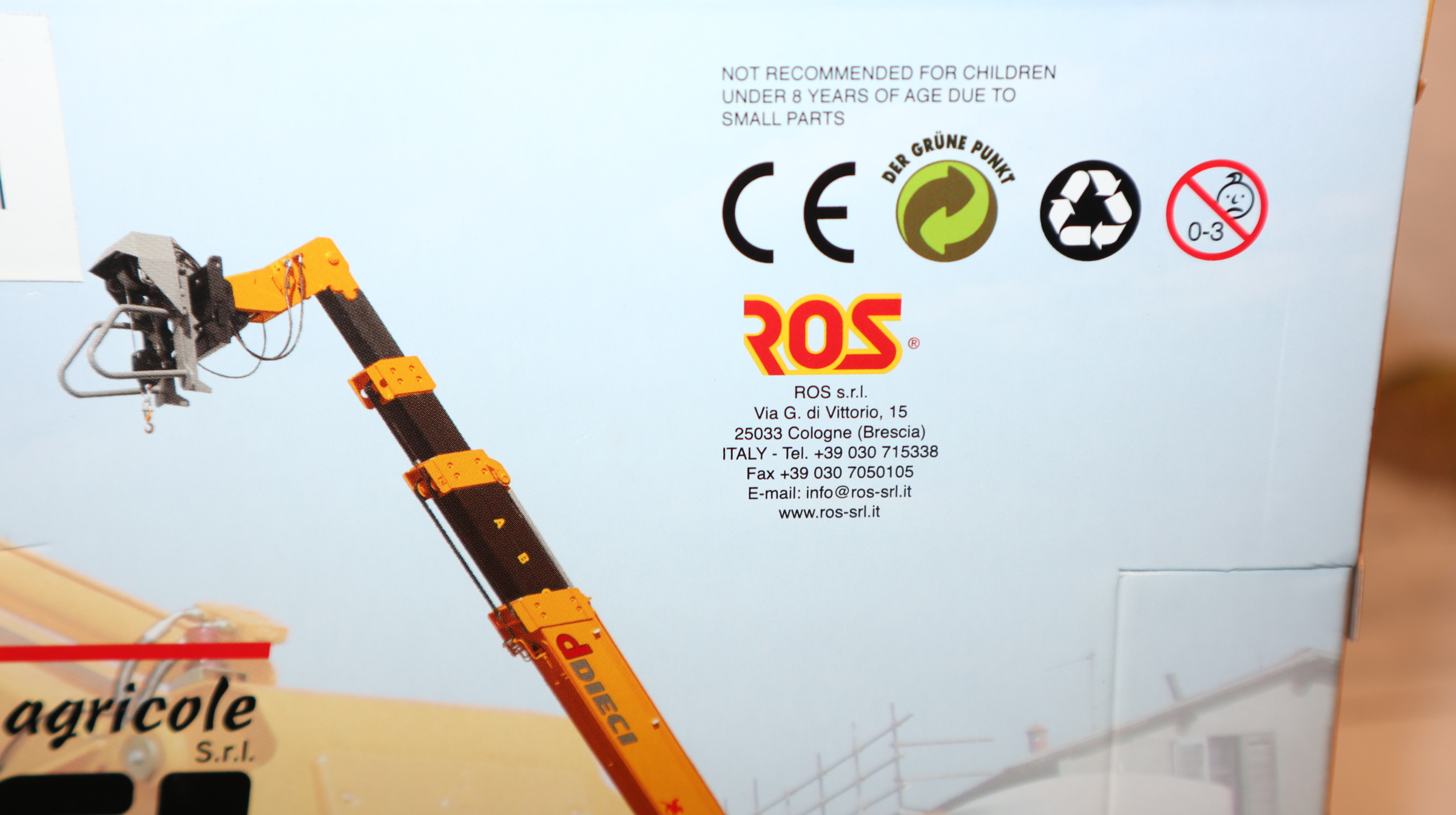 ROS 000988 in 1:32  DIECI Pegasus 40.25, Teleskoplader, NEU in OVP