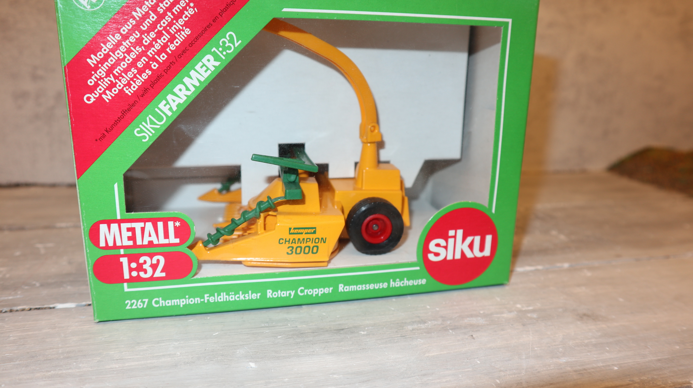 Siku 2267 in 1:32,  Feldhäcksler KEMPER Champion, NEU in OVP