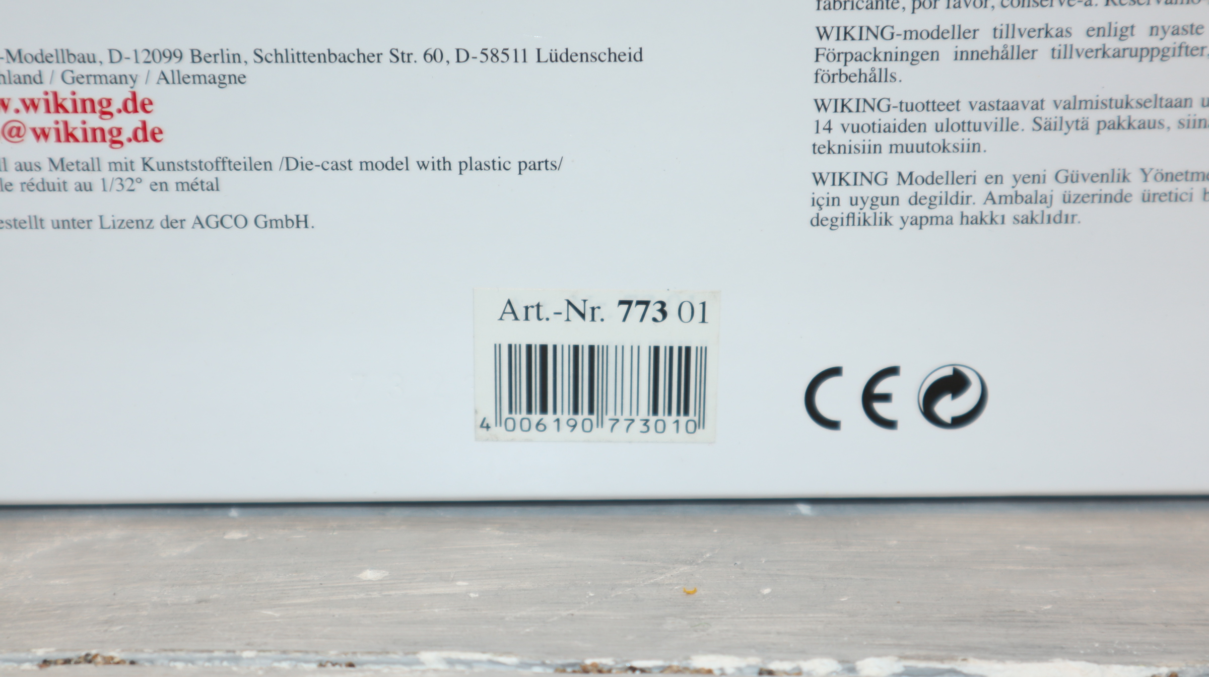 Wiking 077301 in 1:32,  Fendt 936 Vario, das 1. Modell von Wiking in 1:32, NEU in OVP