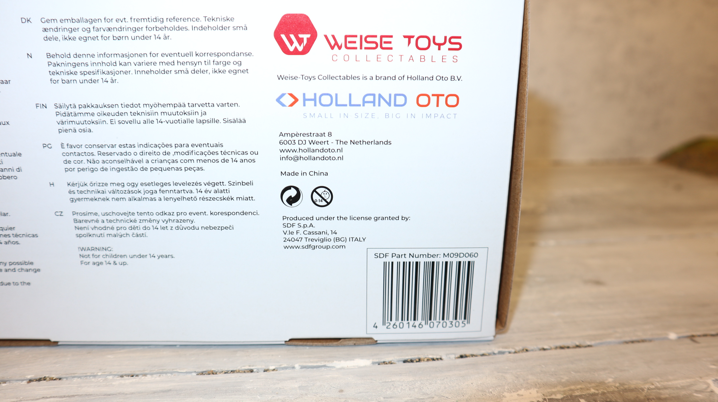 Weise Toys 1020 in 1:32, DEUTZ-FAHR Agrostar 6.31,  NEU in OVP