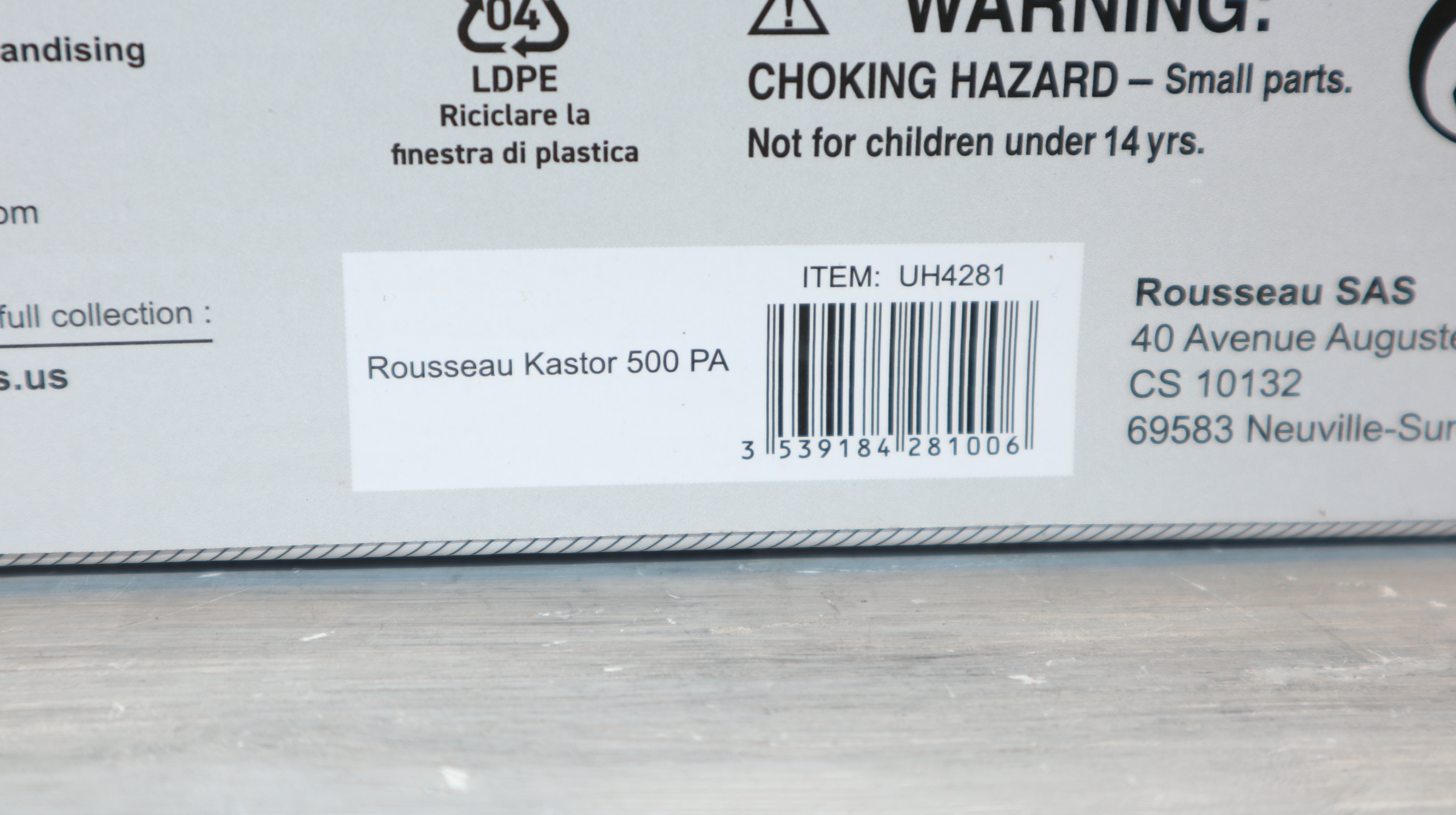 Universal Hobbies UH 4281 in 1:32, Rousseau Kastor 500 Seitenmäher, NEU in OVP