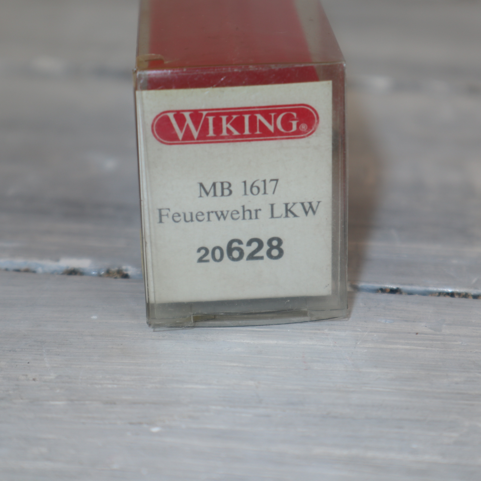 Wiking 20628 in 1:87 Feuerwehr MB 617 als Pritschenwagen mit Verdeck, NEU in  OVP