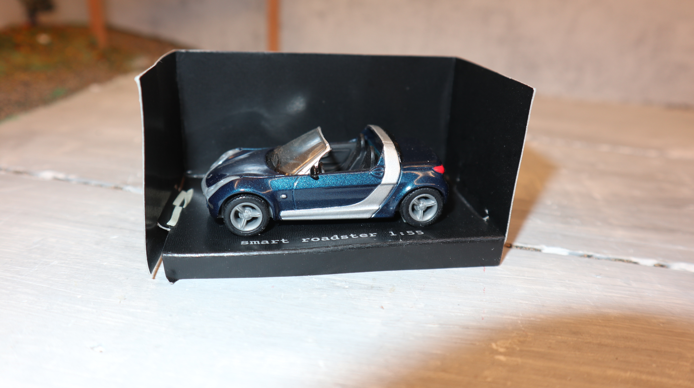 Siku 1065  in 1:55,  smart roadster blaumetallic, NEU in OVP