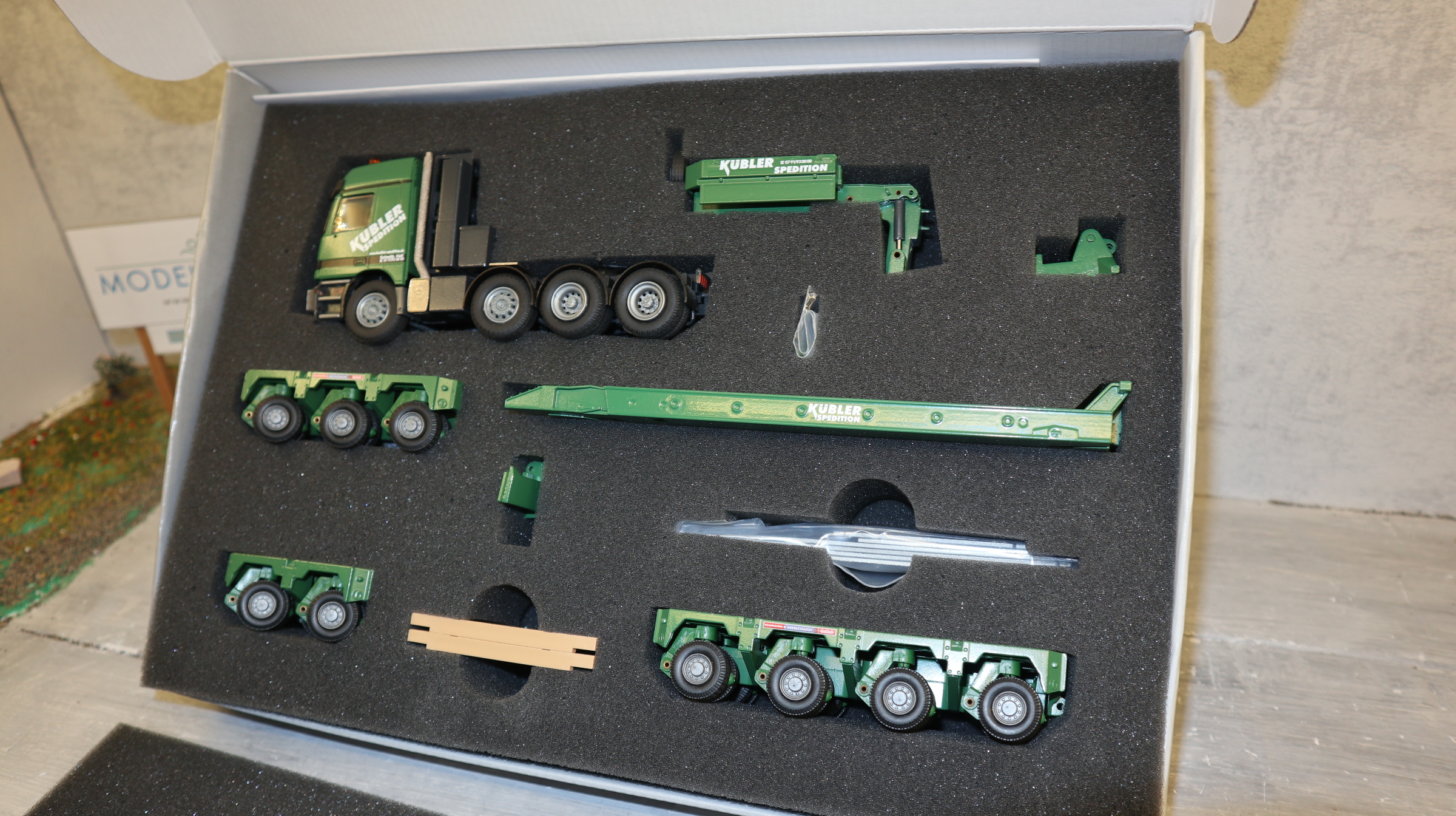Conrad 40125 in 1:50, KÜBLER Schwerlast-Set, NEU in OVP