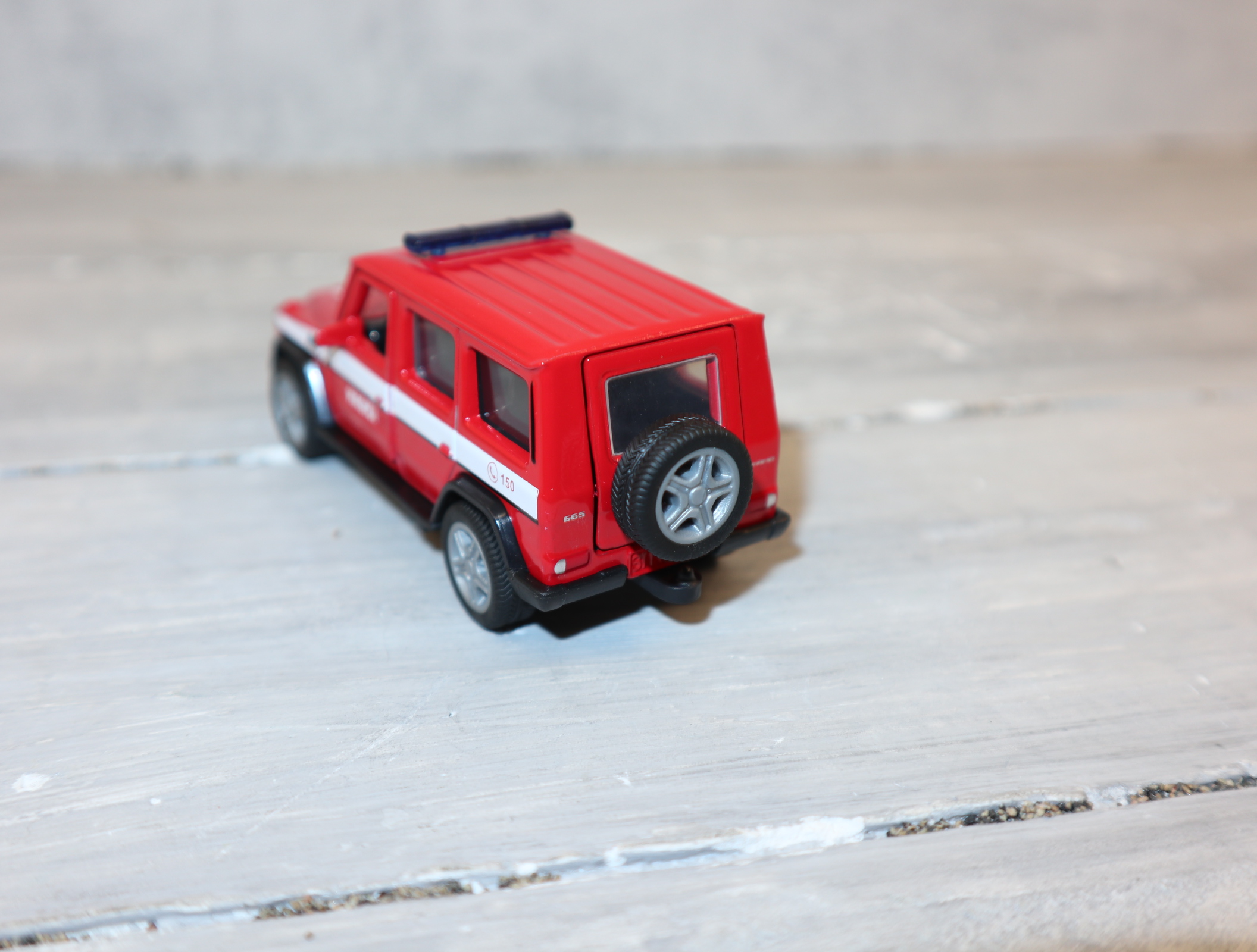 Siku 2306 Mercedes-AMG G65 Feuerwehr limitiertes Sondermodell Tschechnien, Neu in OVP