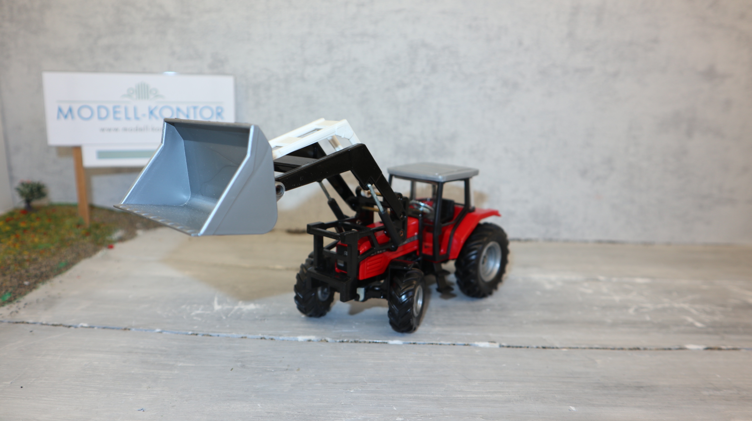 Siku 3453 in 1:32,  Massey Ferguson mit Frontlader, Version 1, Neu in OVP