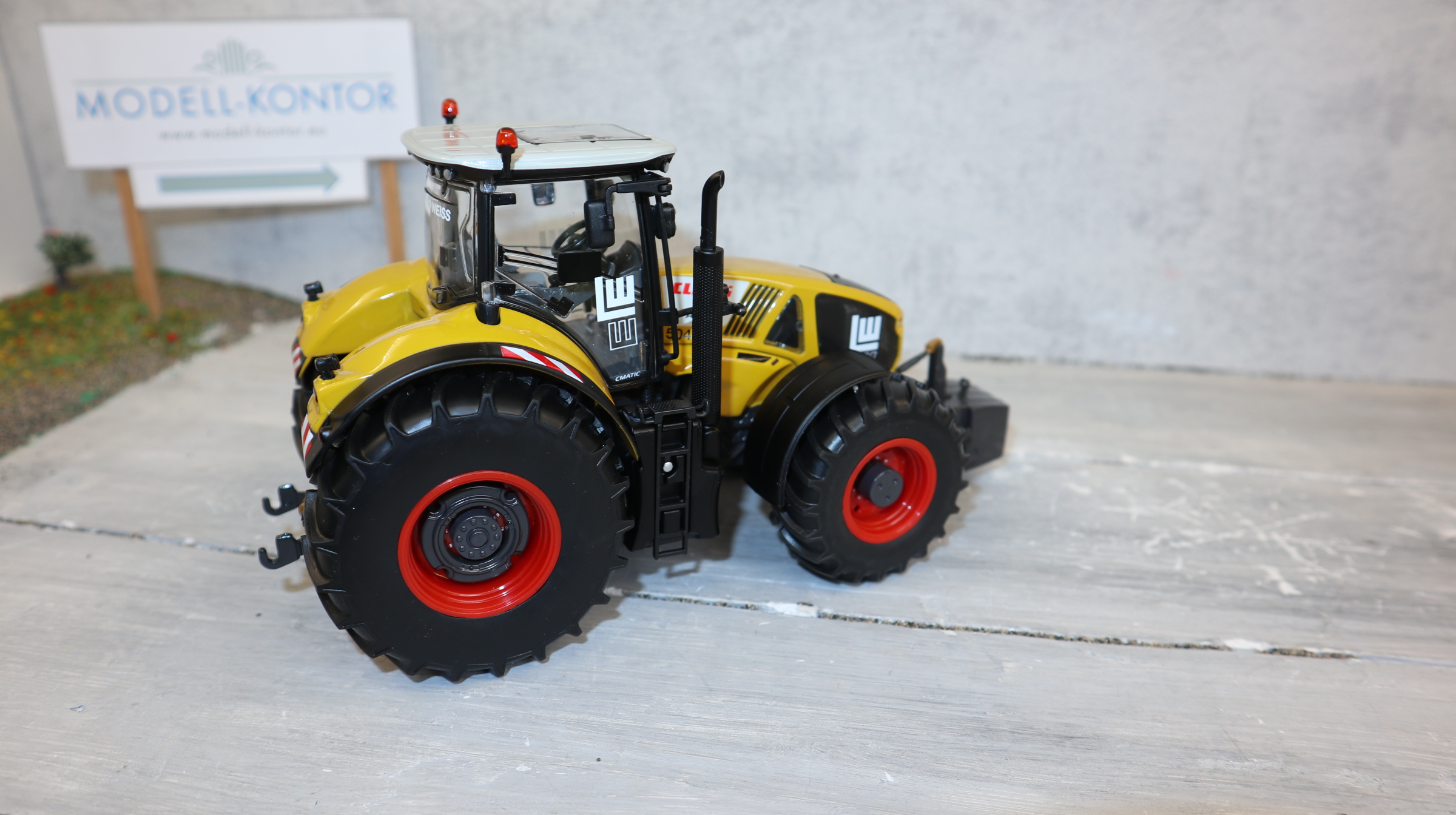 Wiking 077860 in 1:32,  Claas Axion 930, Sondermodell LEONHARD WEISS 1000 Stück, NEU in OVP