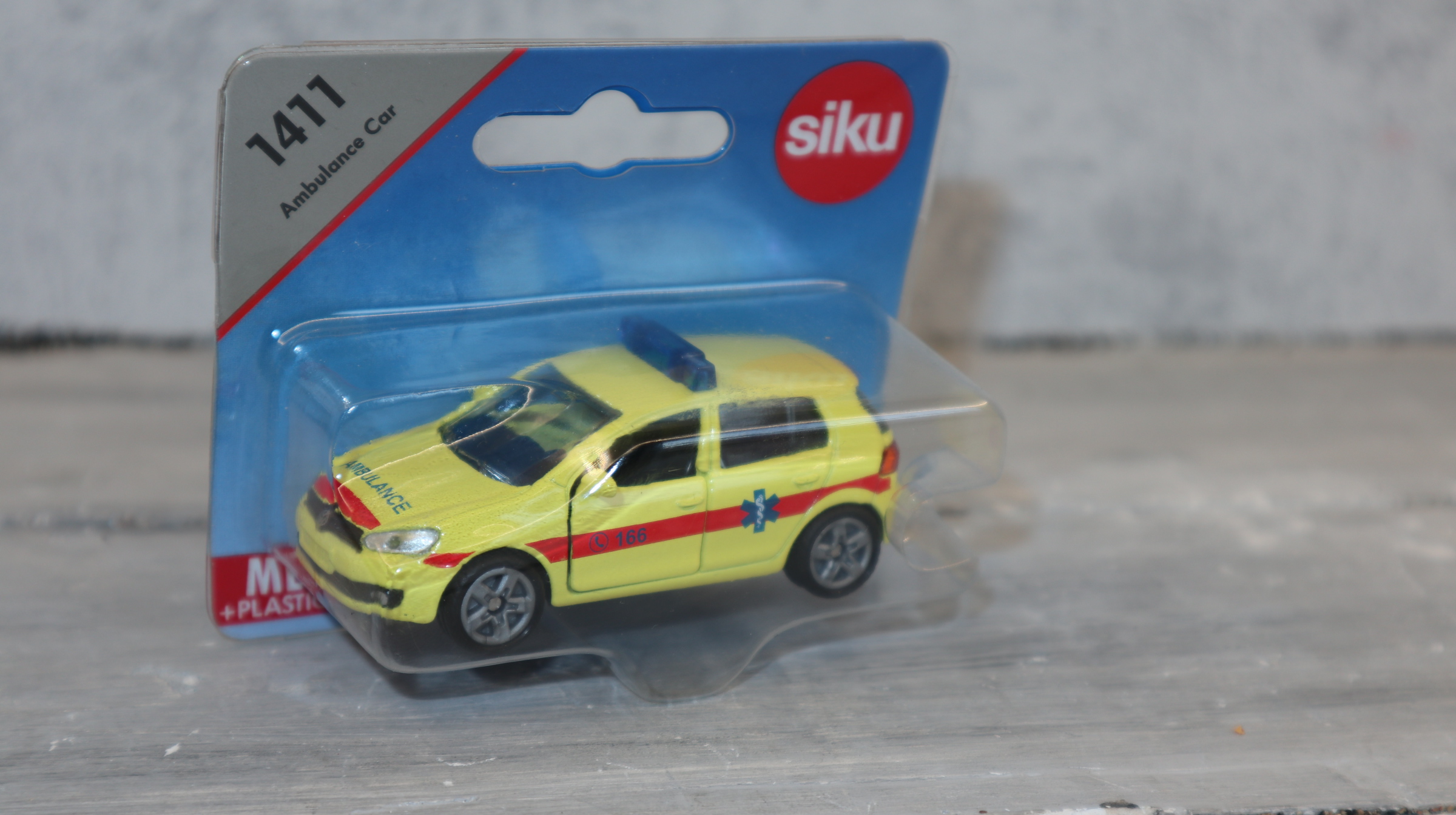 Siku 1411 in 1:55,  VW Golf VI Notarzt  Sondermodell Griechenland, NEU in OVP