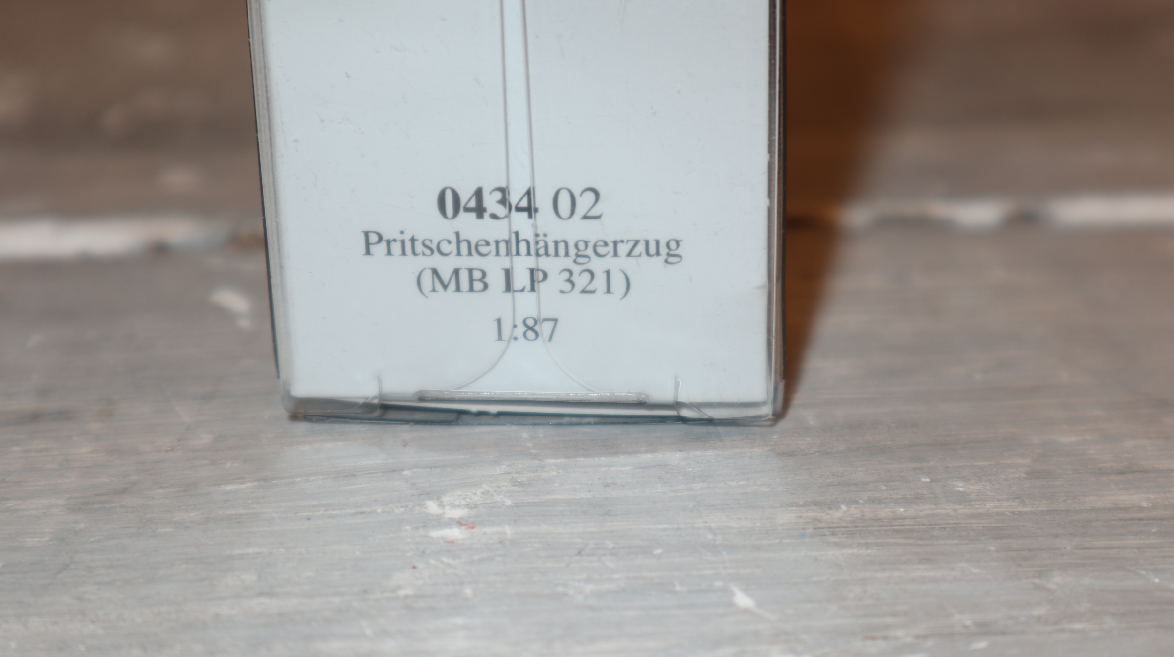 Wiking 043402 in 1:87,  MB LP 321 Pritschenhängerzug HEDWIGSHÜTTE, NEU in OVP