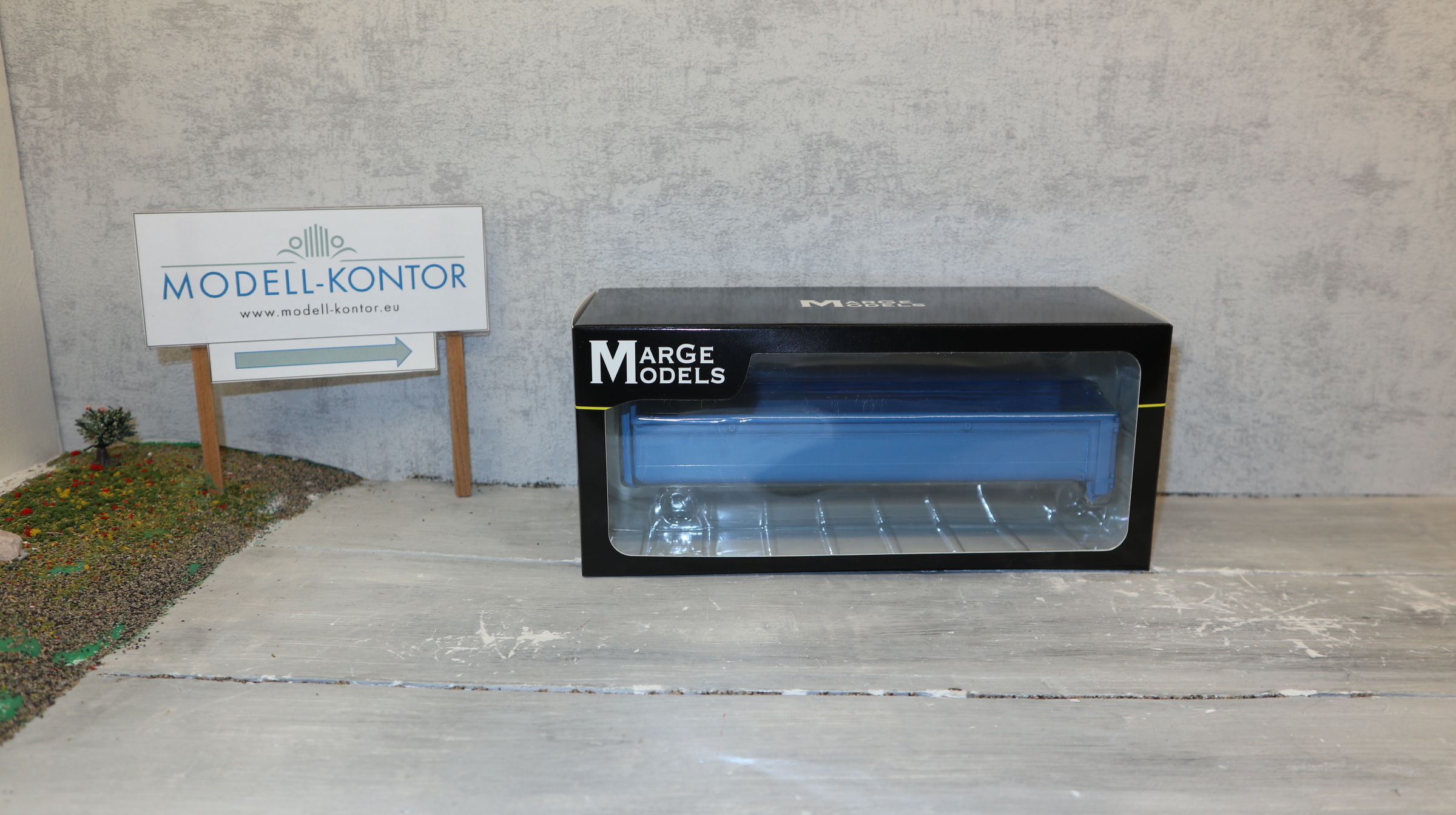 MarGe 2236-01 in 1:32, Abroll-Container 15cbm in BLAU