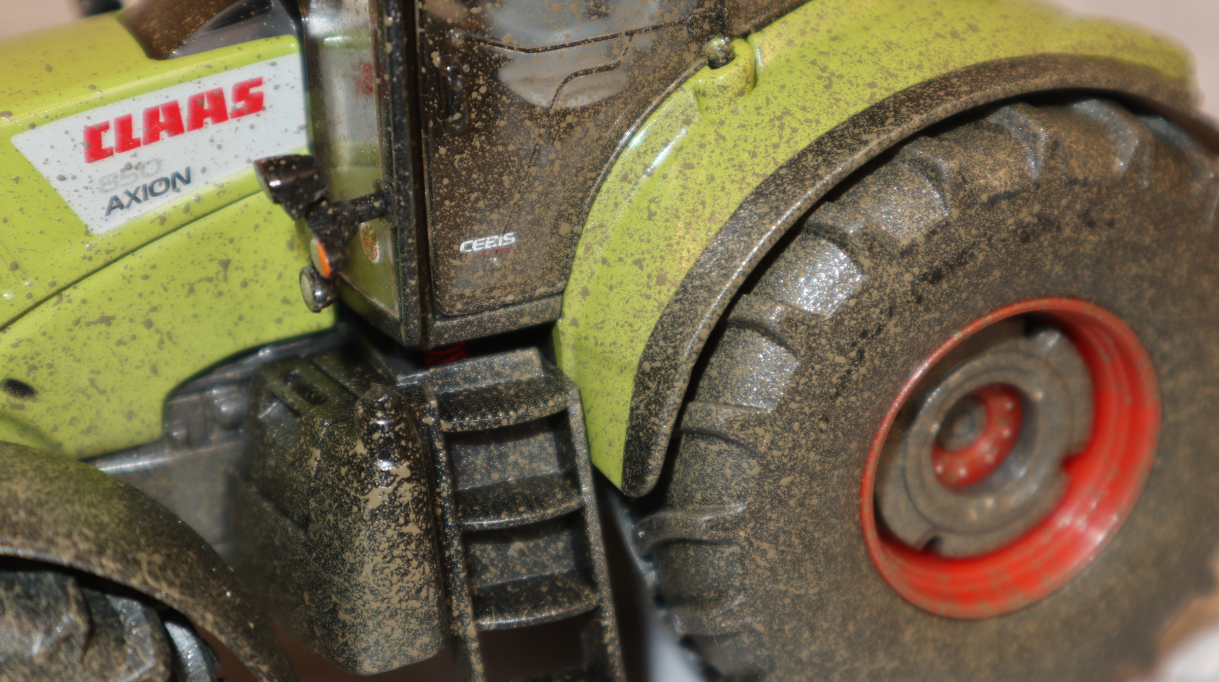 Wiking 877356 in 1:32,  Claas Axion 850 DIRTY, NEU in OVP