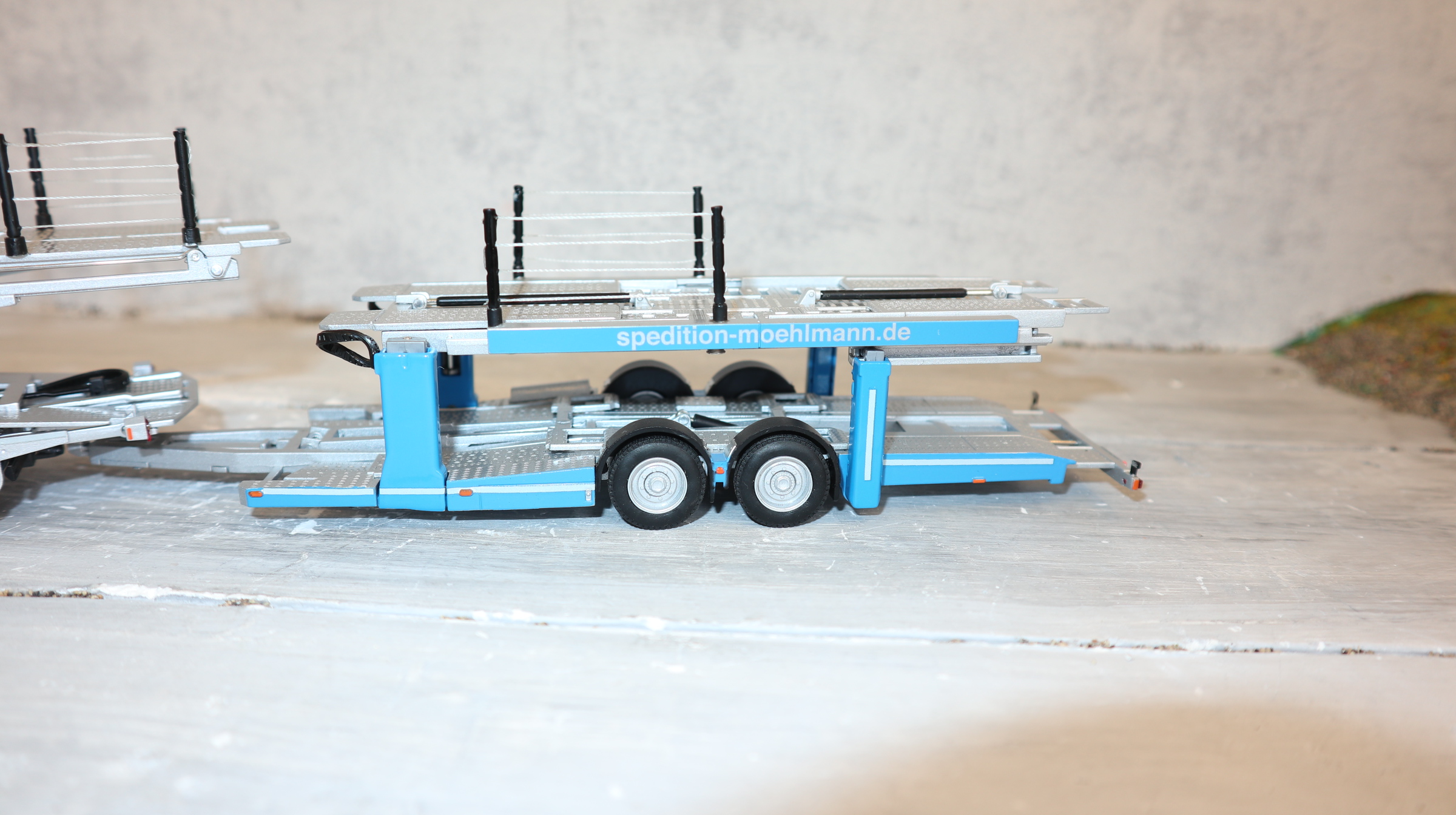 WSI 02-2248 in 1:50, MAN TGS PKW-Transporter MÖHLMANN , Sondermodell 150x,  NEU in OVP
