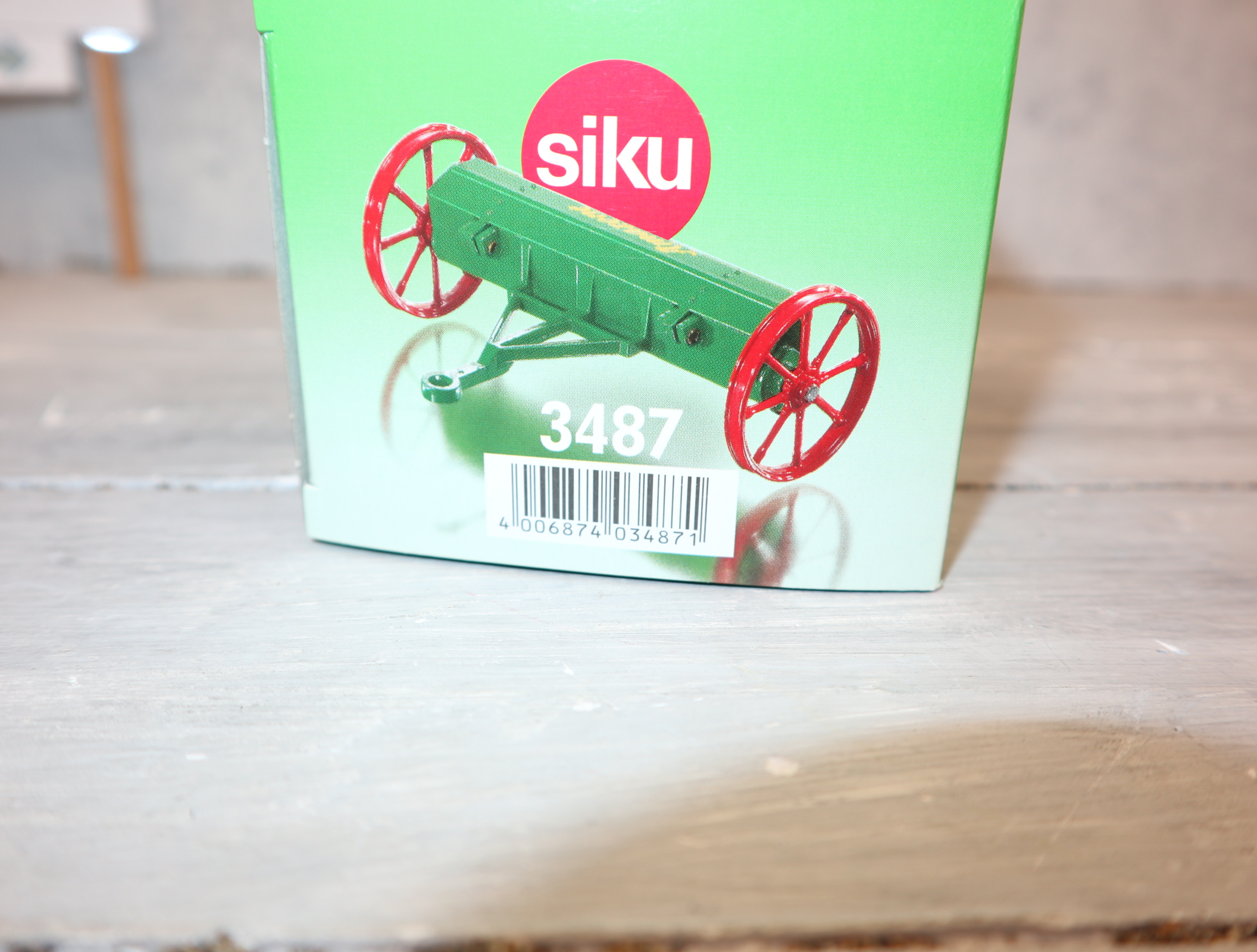 Siku 3487 in 1:32 Amazone Walzendüngerstreuer,  NEU in OVP