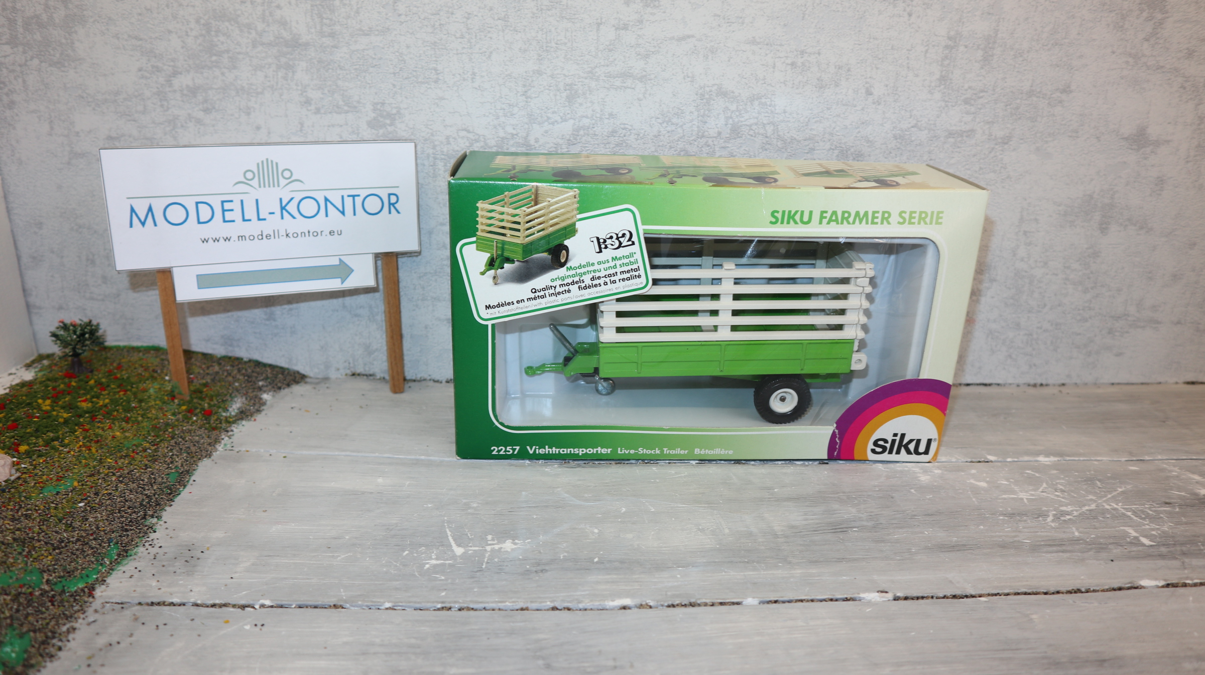 Siku 2257 in 1:32 Viehtransporter, NEU in OVP