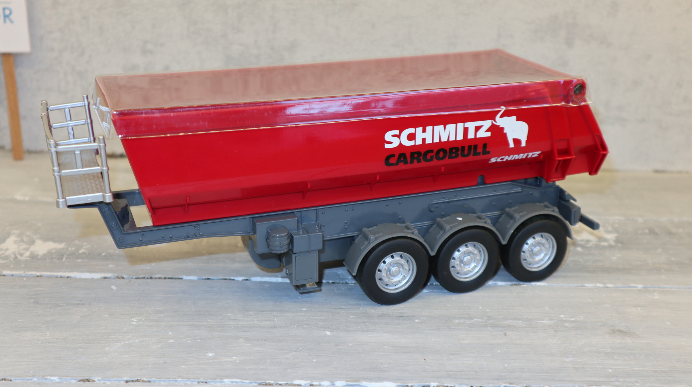 Siku Control 6727  in 1:32, Kippauflieger ROT Version 1 , NEU in OVP