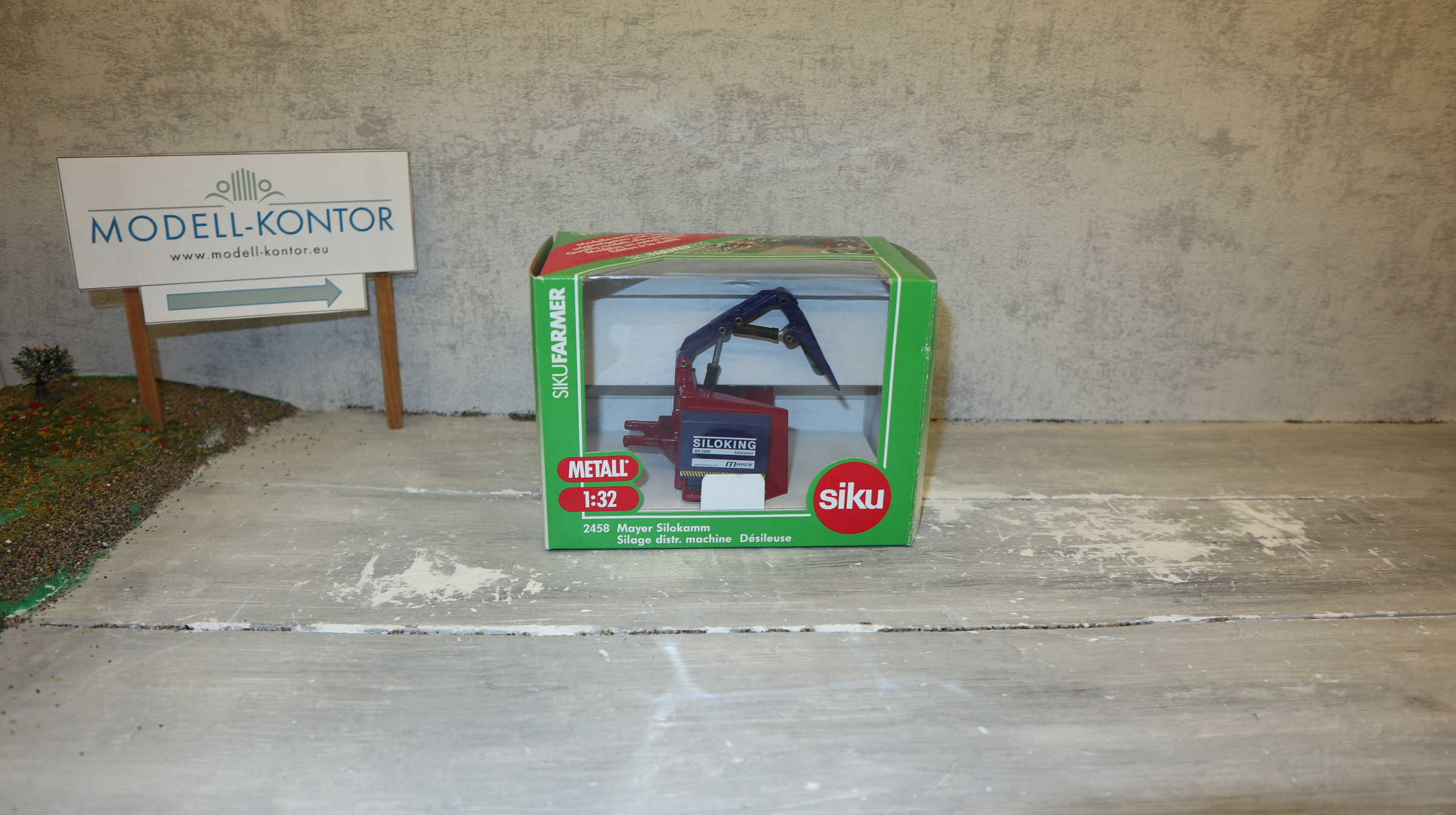 Siku 2458 in 1:32,  Mayer Silokamm, NEU in OVP