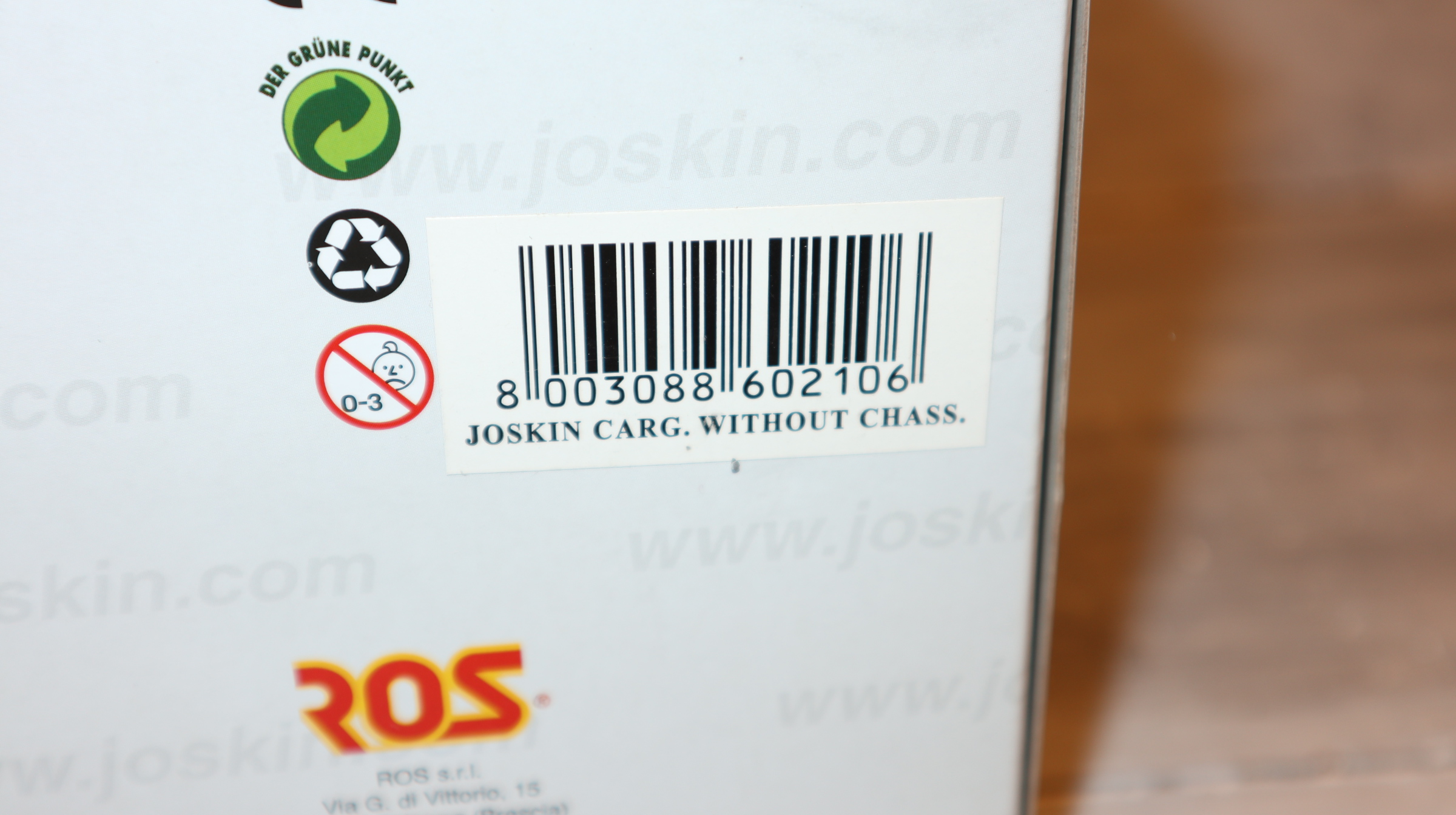 ROS 602106 in 1:32 Joskin Trans-Cargo Kipper, NUR Aufbau ohne Chassis, NEU in OVP