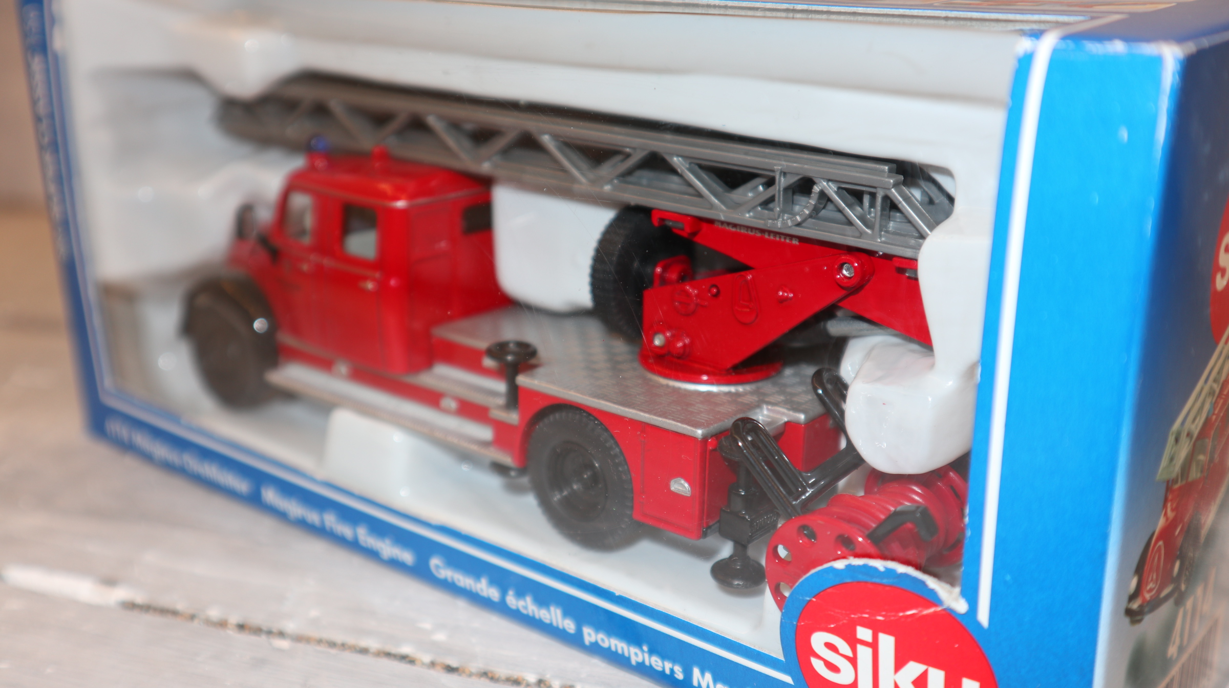 Siku 4114 in 1:50, Magirus Drehleiter Rundhauber, NEU in OVP