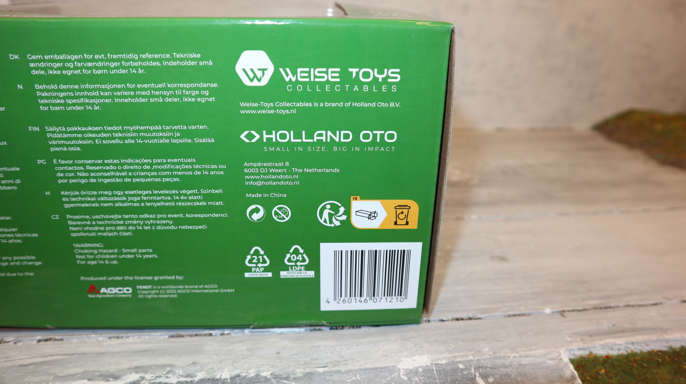 Weise Toys 1063 in 1:32, FENDT Favorit 509 C. NEU in OVP
