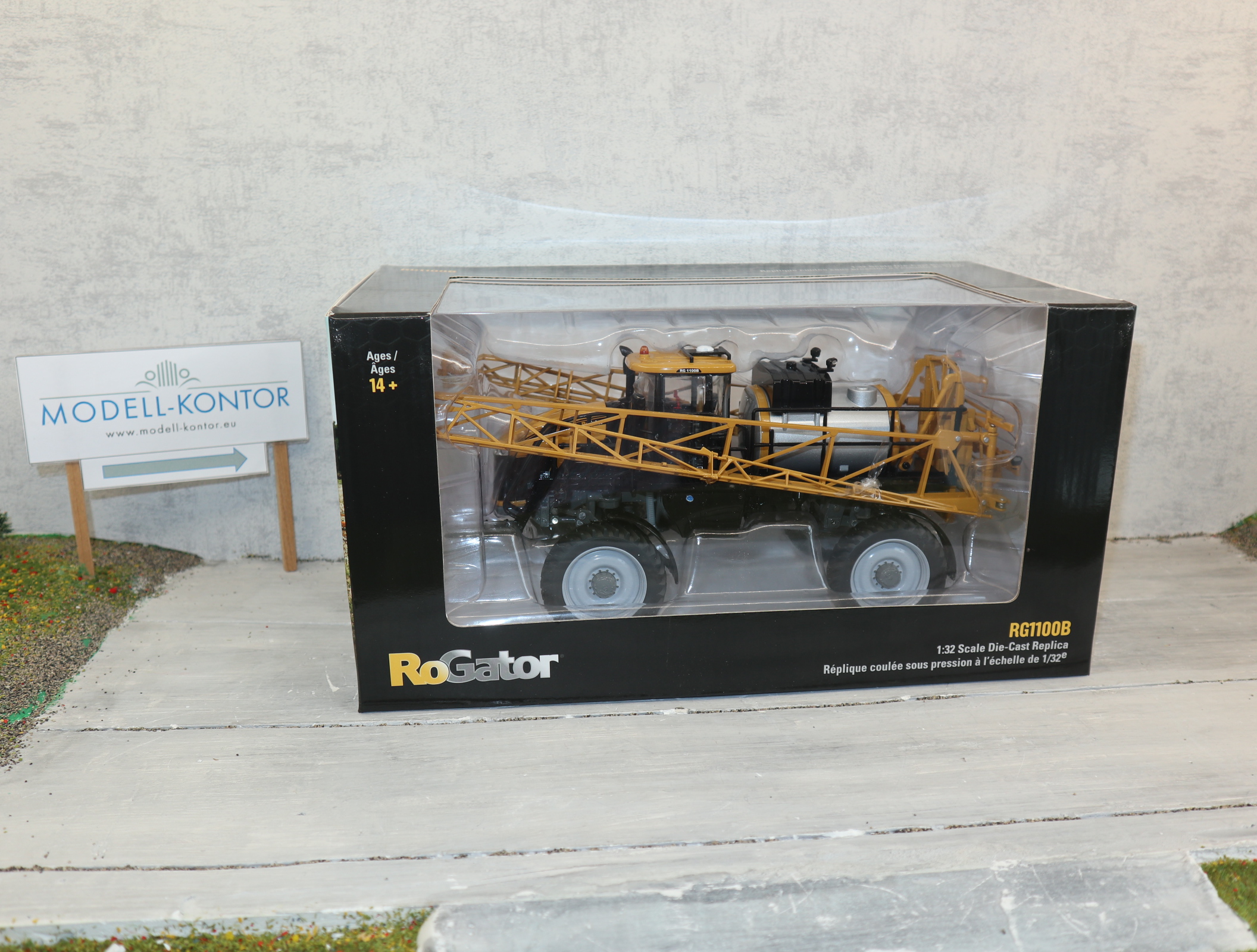 USK 10623 RoGator RG1100B selbstfahrende Feldspritze