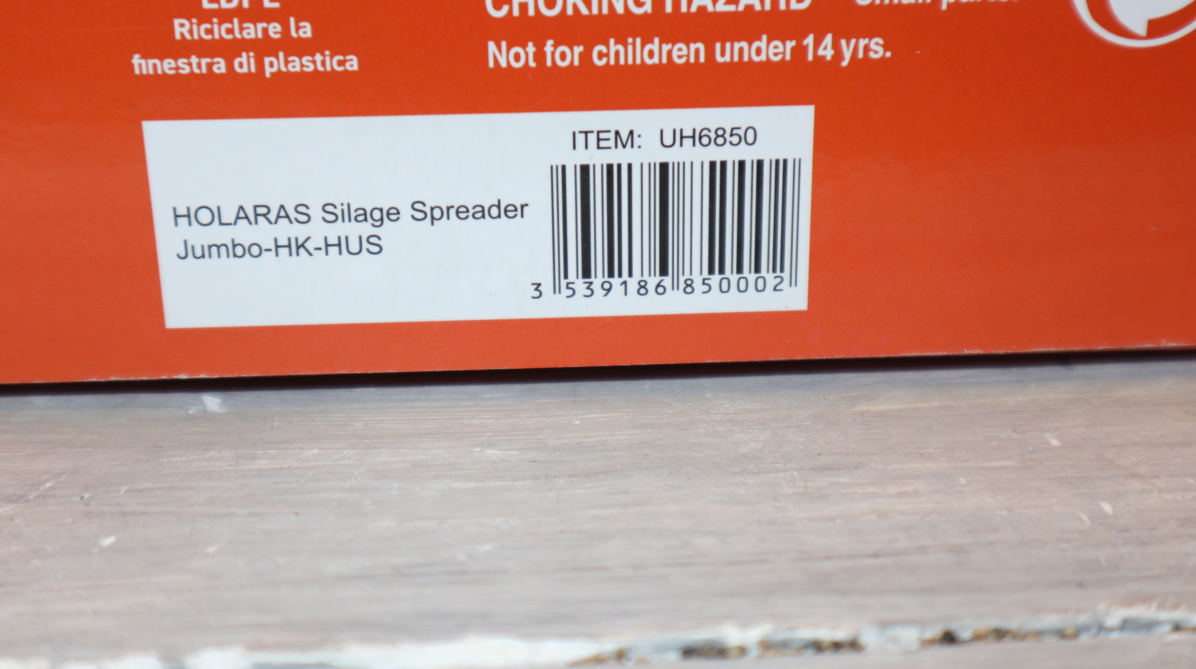 Universal Hobbies UH 6850 in 1:32, HOLARAS Siloverteiler, NEU in OVP