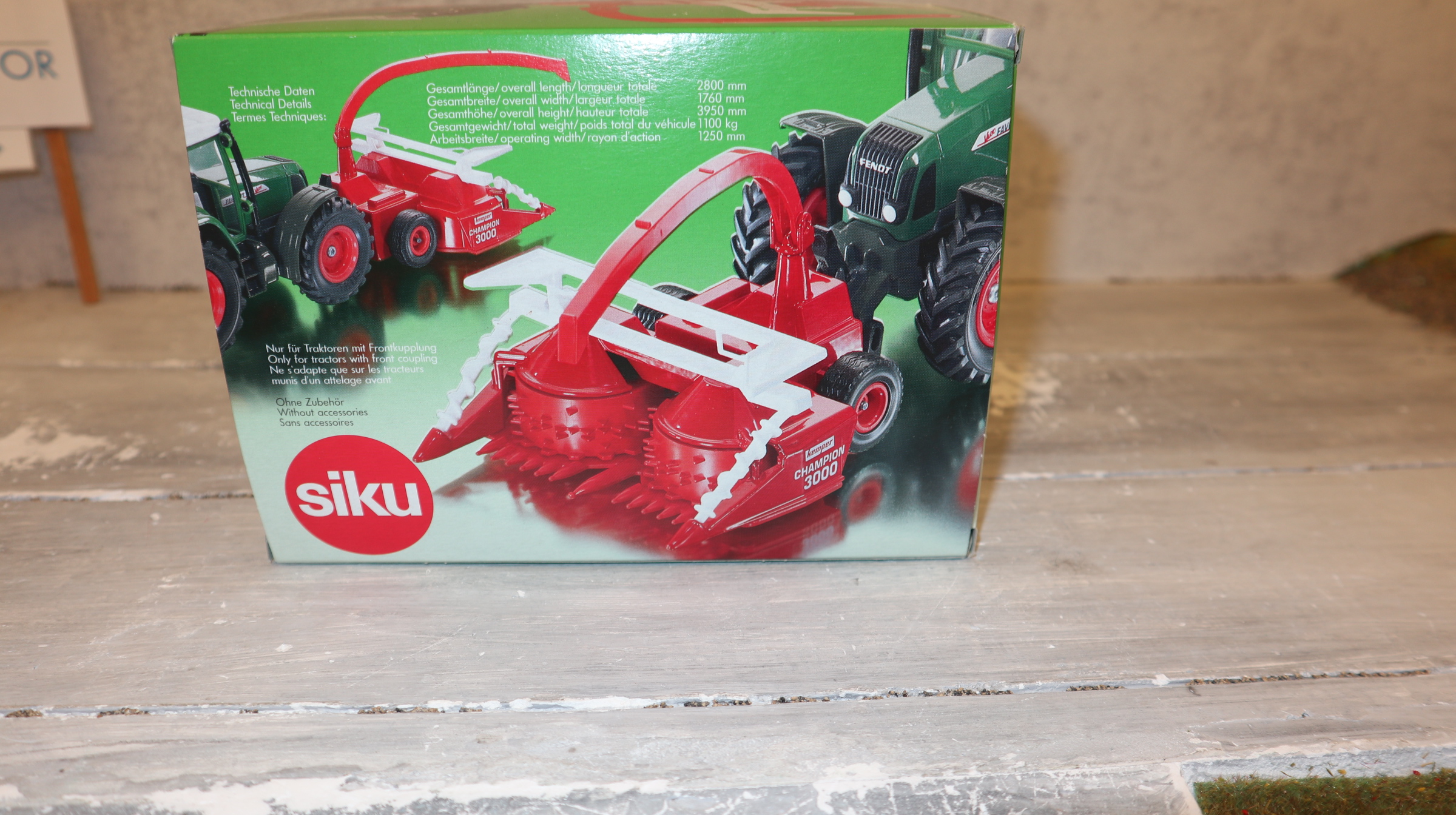 Siku 2267 in 1:32,  Feldhäcksler KEMPER Champion, NEU in OVP