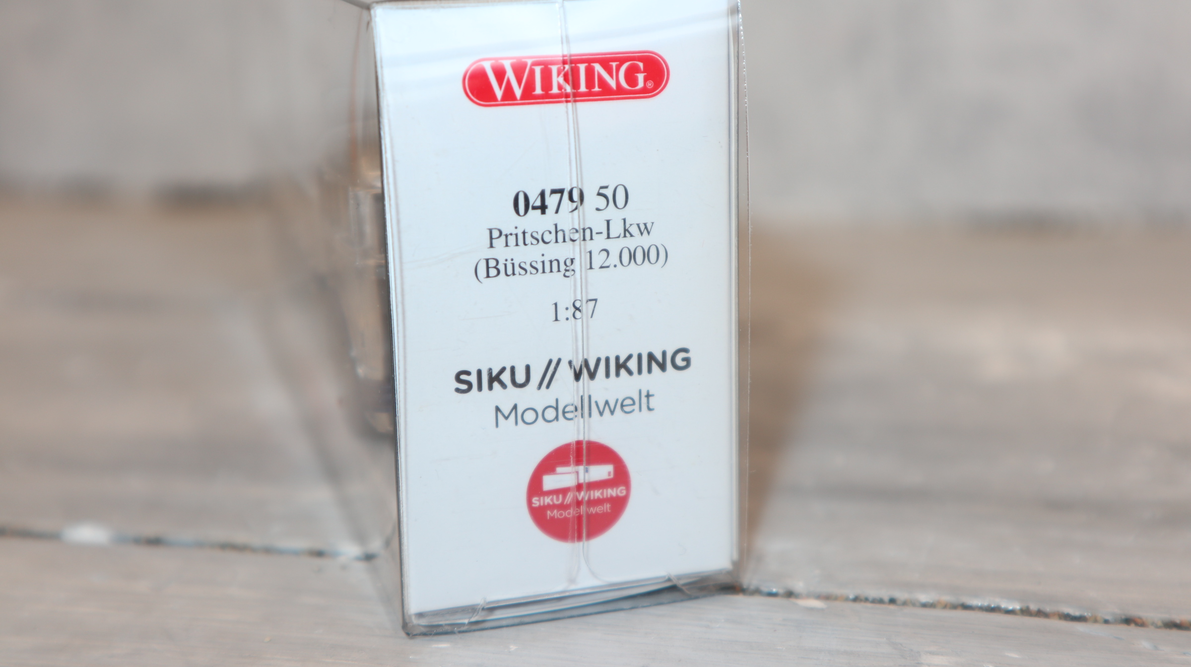 Wiking 047950 in 1:87 Büssing 12.000 durchsichtig, WIKING Modellwelt, Neu in OVP