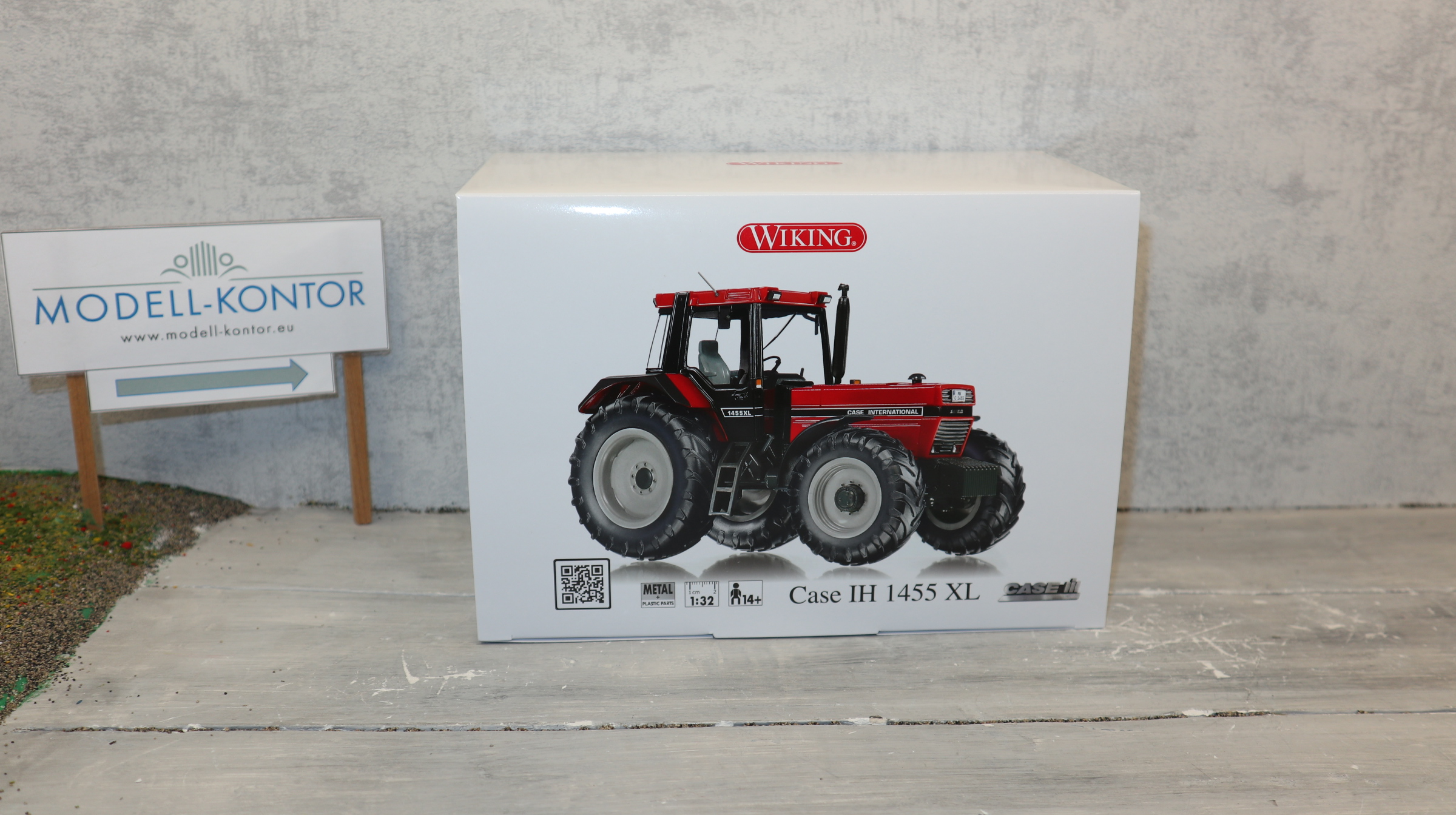 WIKING 077861 in 1:32 CASE IH 1455 XL, NEU in OVP
