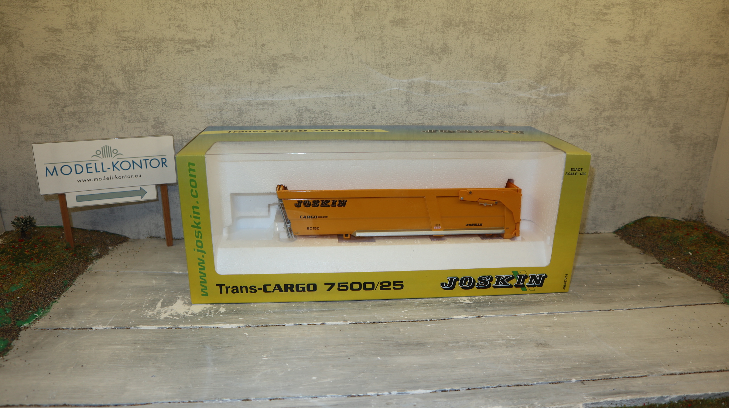 ROS 602106 in 1:32 Joskin Trans-Cargo Kipper, NUR Aufbau ohne Chassis, NEU in OVP