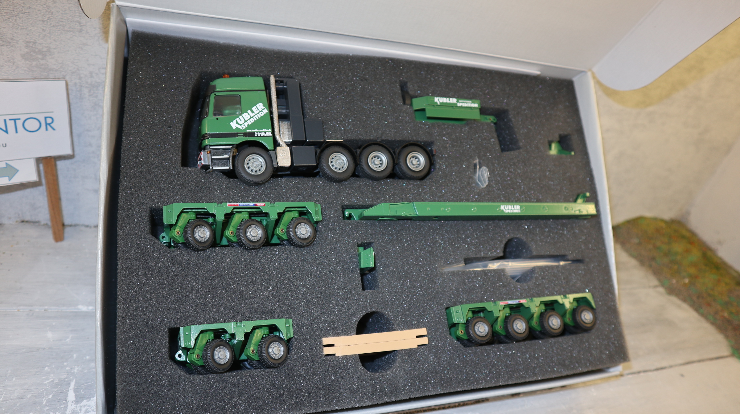 Conrad 40125 in 1:50, KÜBLER Schwerlast-Set, NEU in OVP