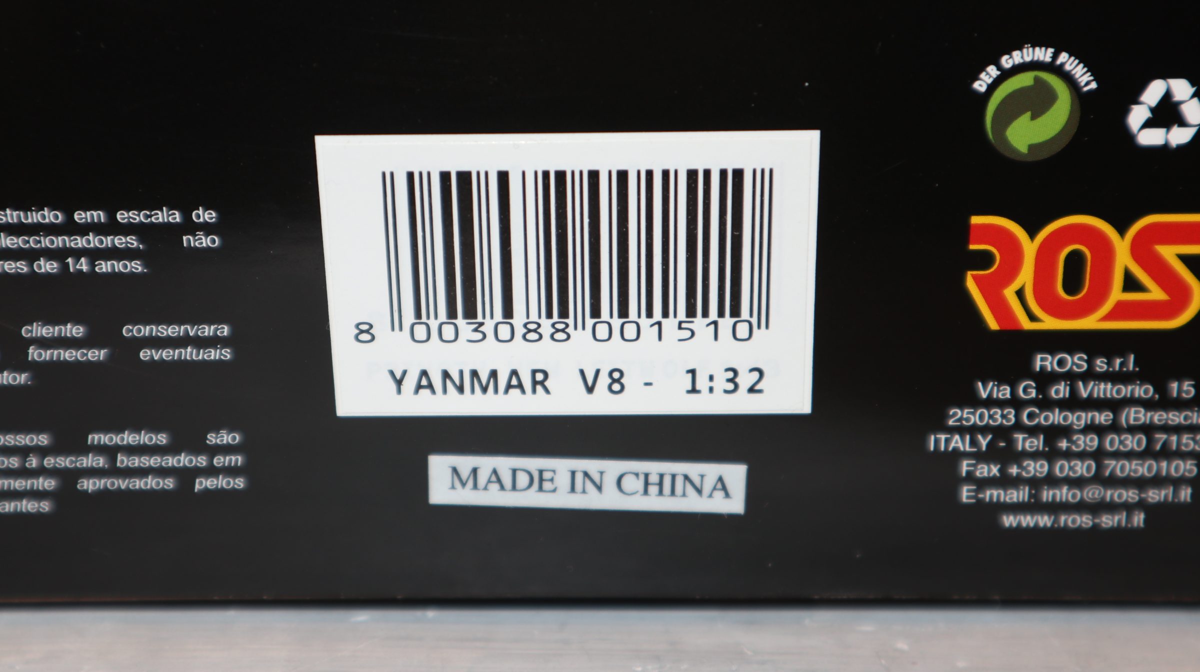 ROS 00151.0 in 1:32  Yanmar V8 Radlader, NEU  in OVP