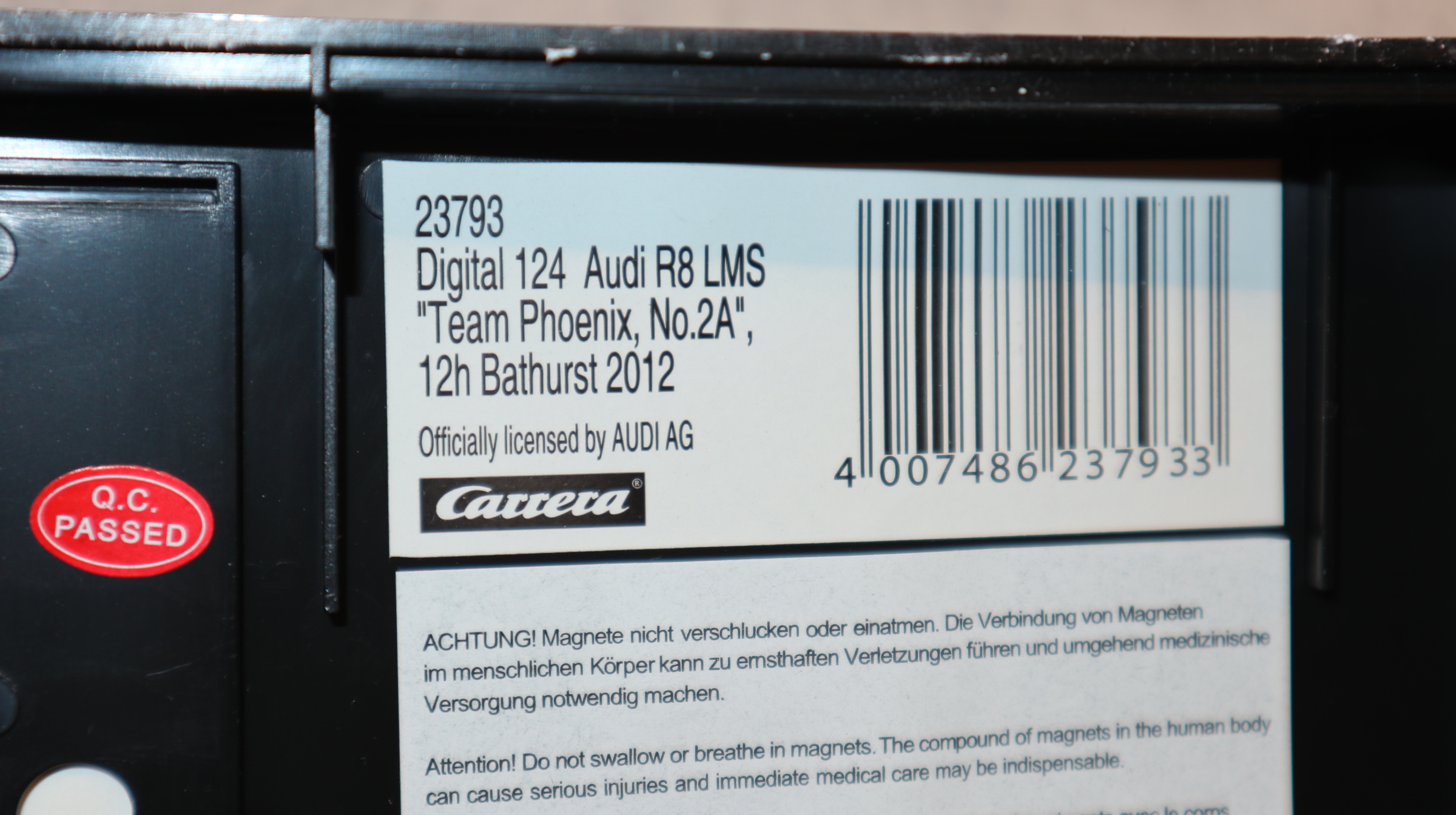 Carrera Digital 124 23793 in 1:24, Audi R8 LMS "Phoenix Bathurst 2012, NEU in OVP