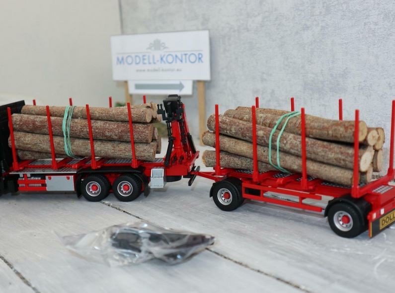 Conrad 78183 in 1:50,  MB Actros Holzzug Palfinger EPSILON M120Z, Sondermodell,  NEU in OVP
