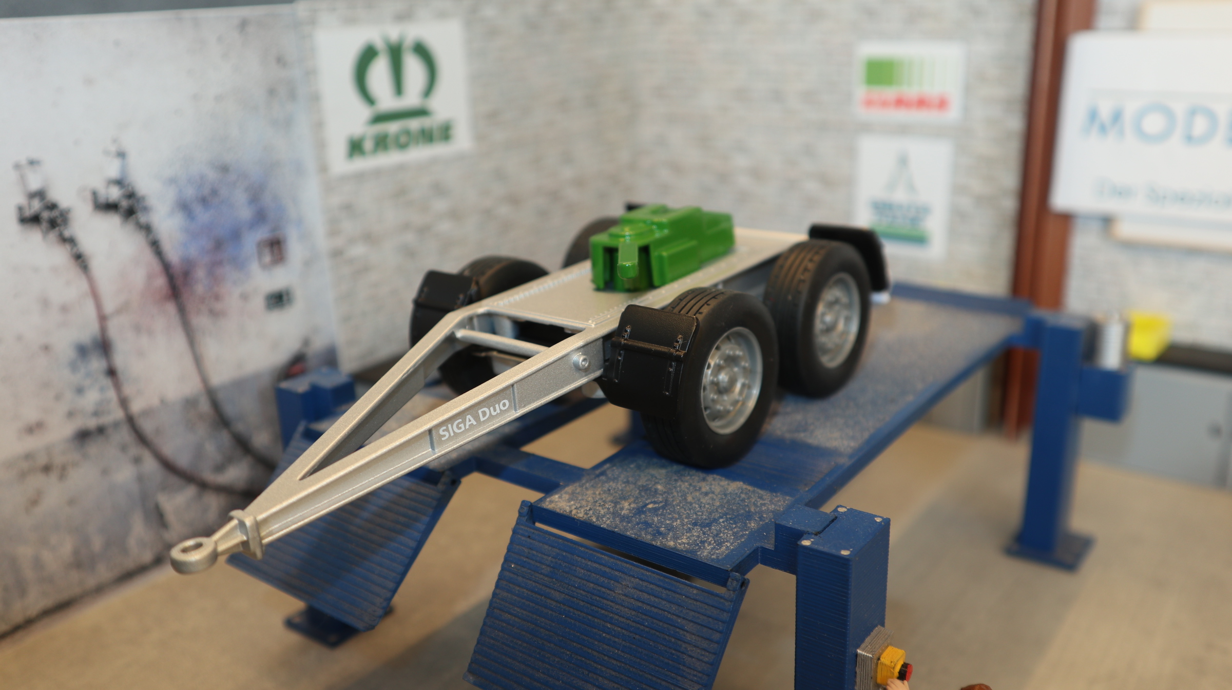 Siku 2887 in 1:32, SIGA Dolly silber MODELL-KONTOR,  Sondermodell, NEU in OVP