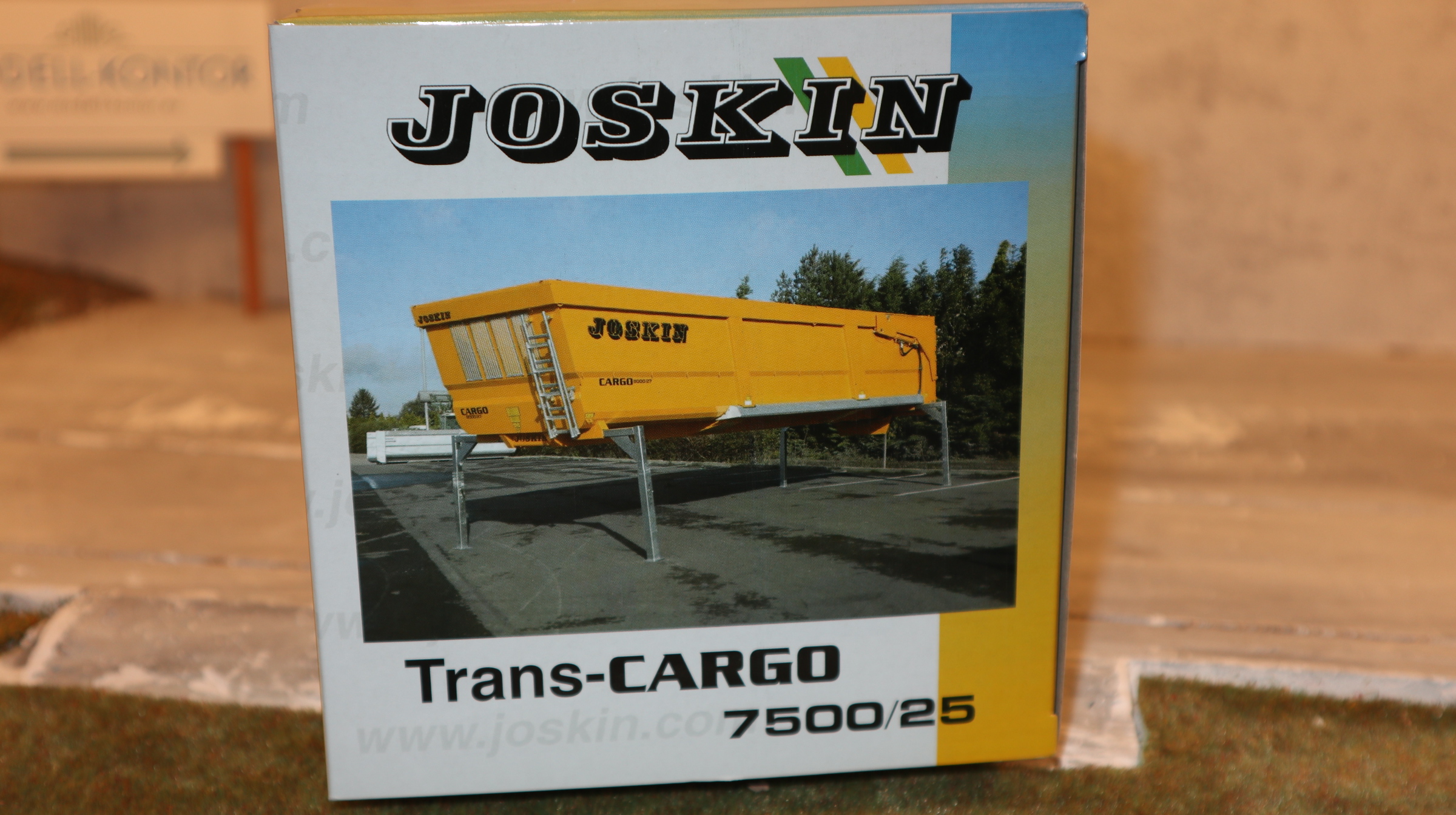 ROS 602106 in 1:32 Joskin Trans-Cargo Kipper, NUR Aufbau ohne Chassis, NEU in OVP