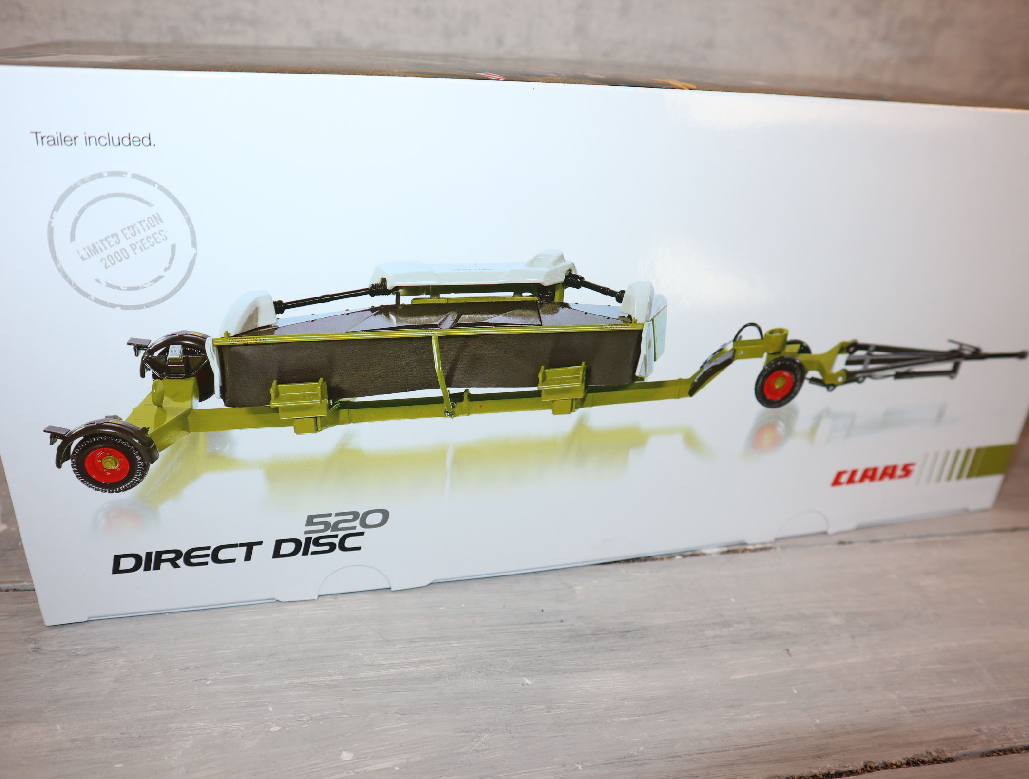 WIKING 077825 in 1:32 Claas Direct Disc 520 Sondermodell CLAAS 2000 Stück NEU in OVP