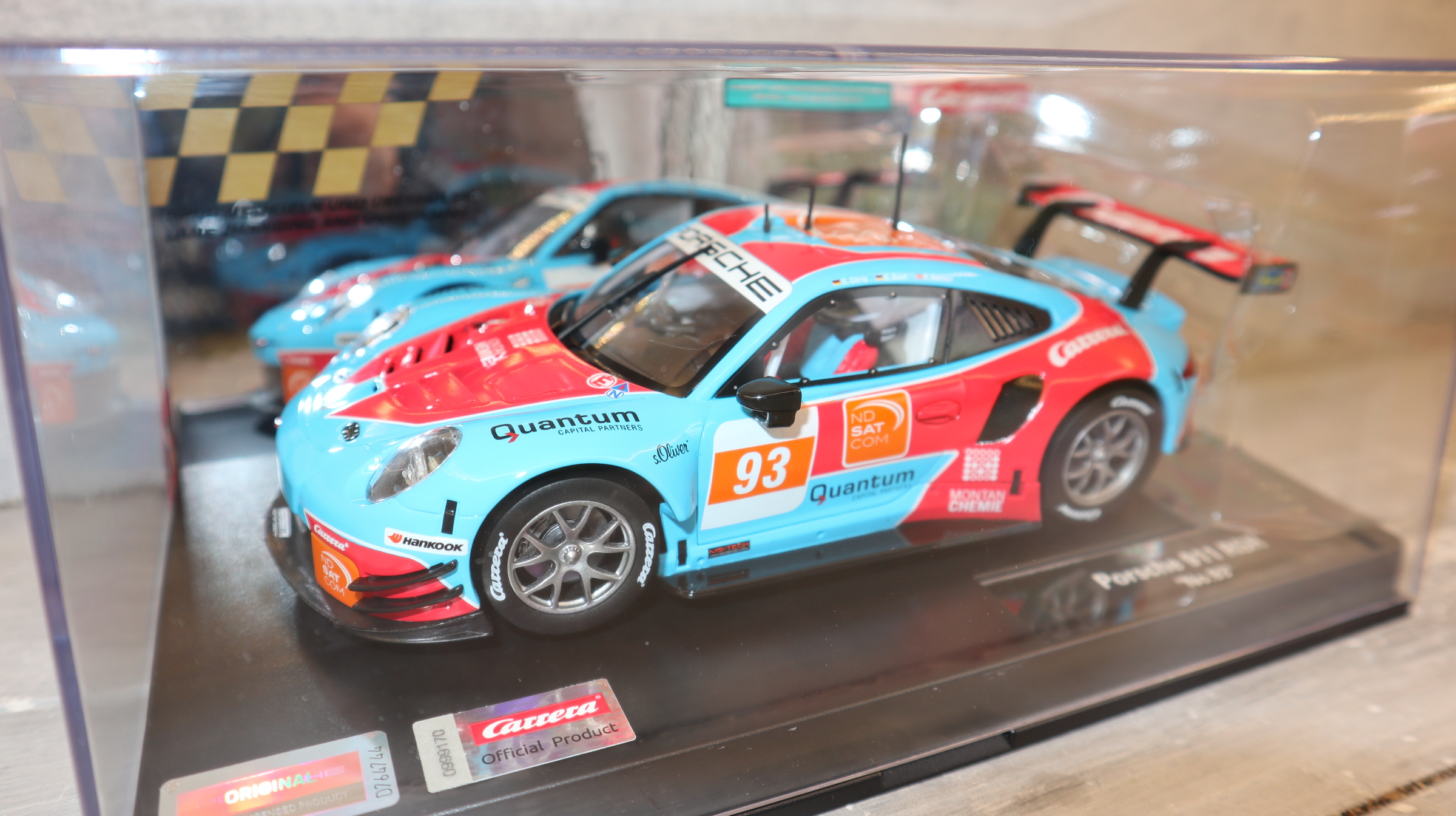 Carrera Digital 124 23949 in 1:24, Porsche 911 "Quantum No.93", versiegelt, NEU in OVP