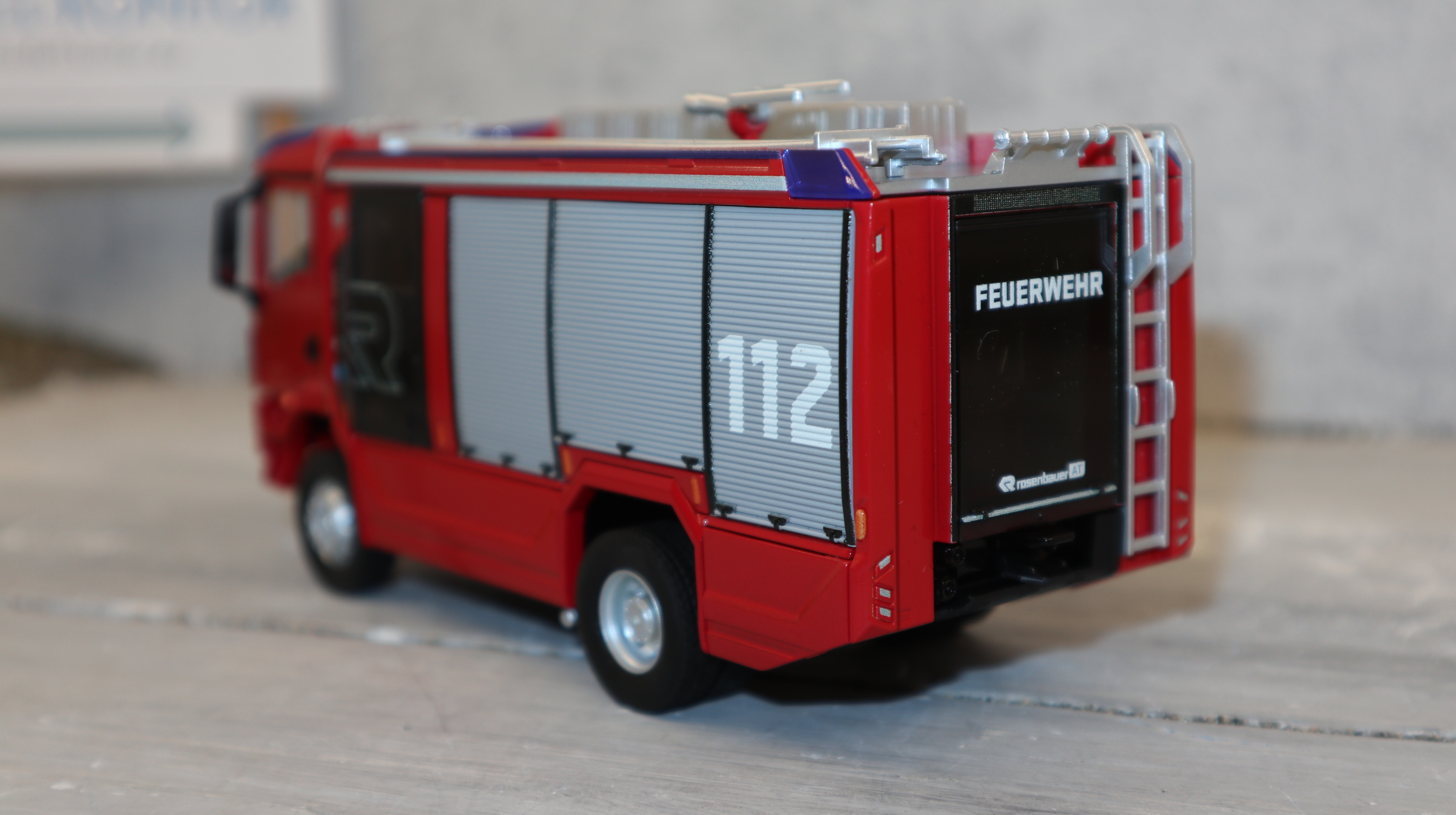 Wiking 043196 in 1:43 Rosenbauer AT auf MAN TGM als TG3, Neu in  OVP