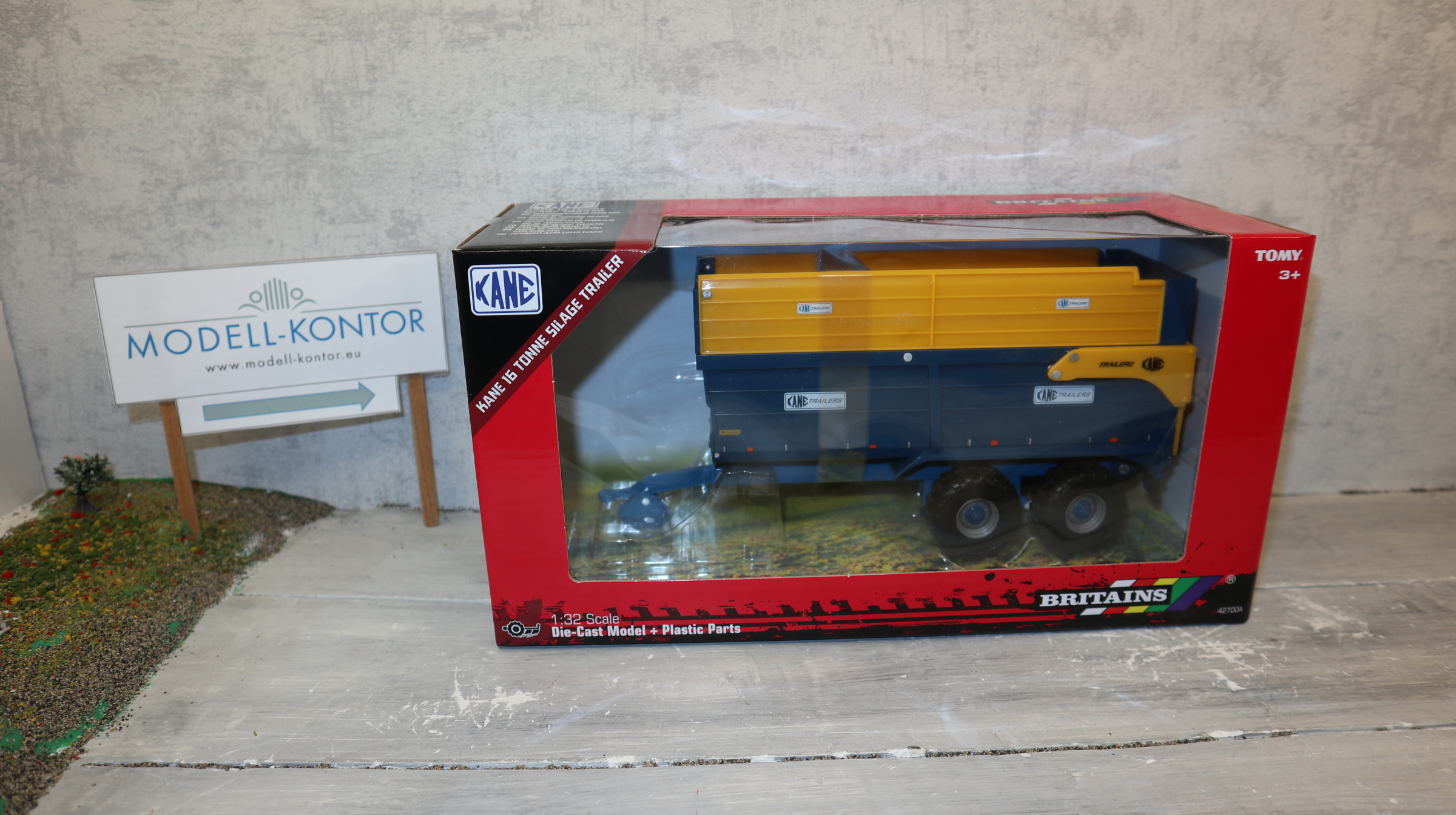 Britains 42700  in 1:32, KANE 2-Achser Silagewagen , NEU in OVP