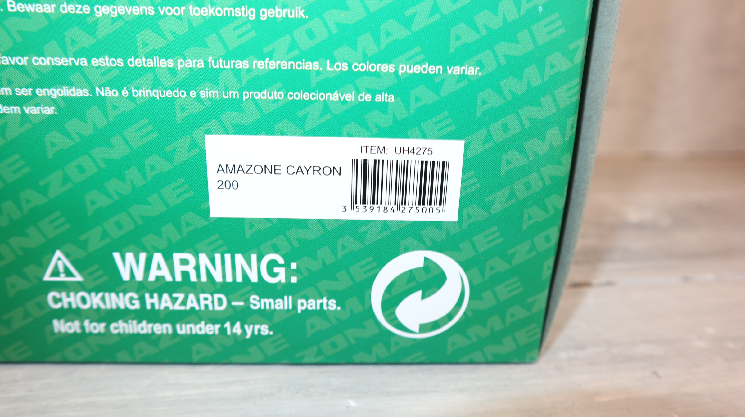 UH 4275 in 1:32, AMAZONE CAYRON 200, 6-Schar-Drehpflug,  Werbemodell, NEU in OVP