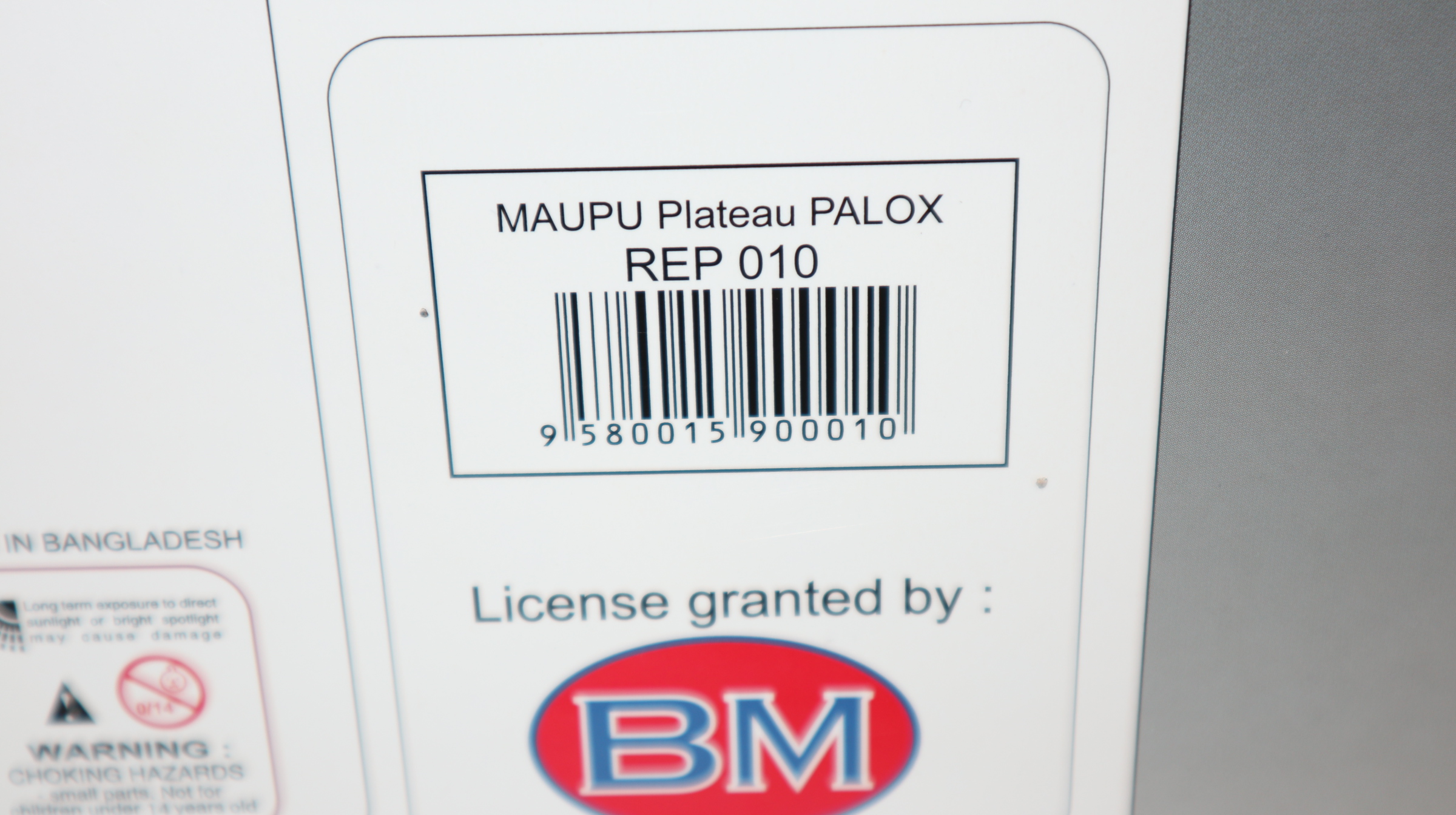Replicagri 010 in 1:32,  Maupu Palox BLAU Plateau-Anhänger, NEU in OVP