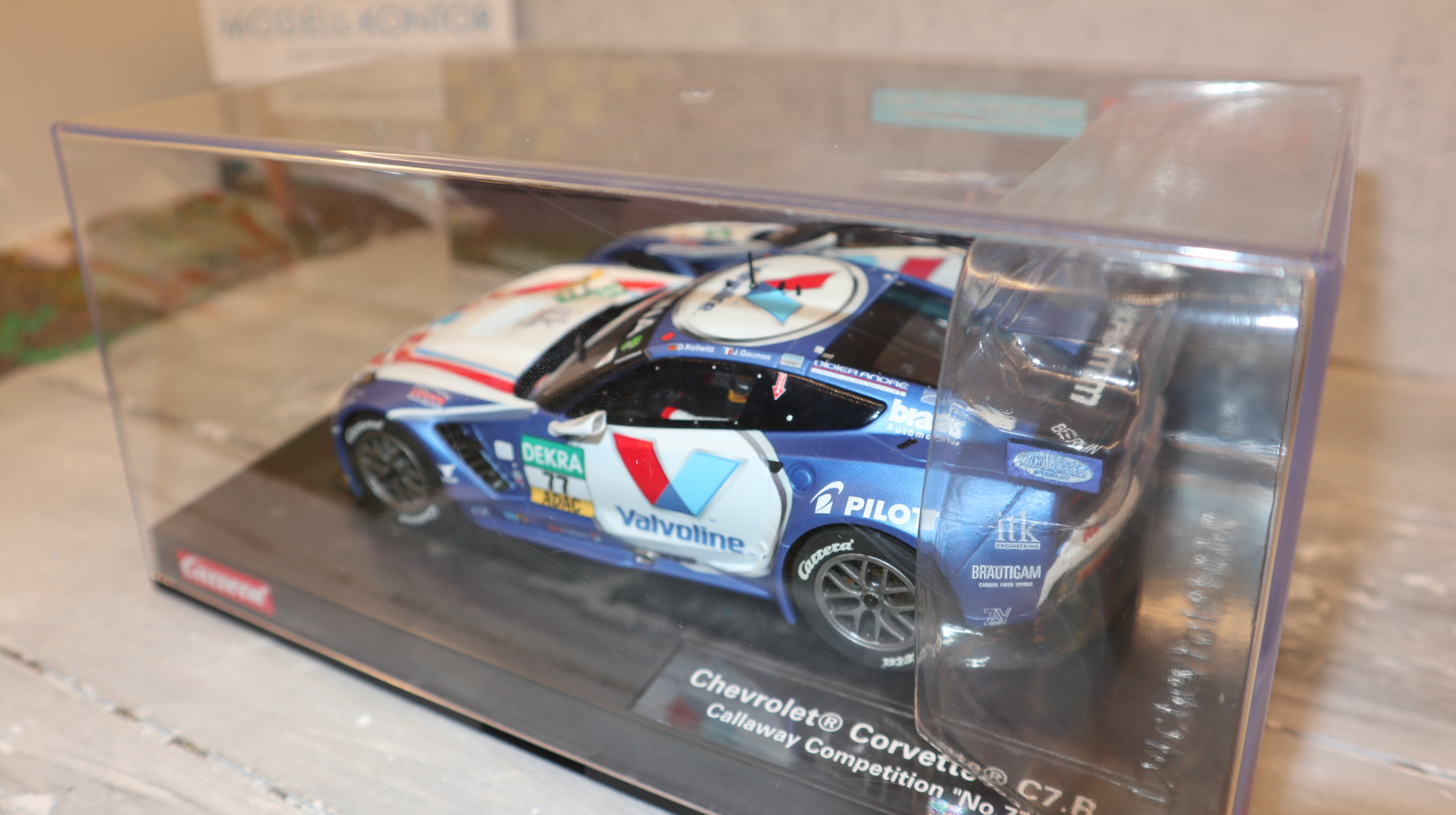 Carrera Digital 124 23860 in 1:24, Corvette C7.R Callaway Competition No.77, versiegelt, NEU in OVP