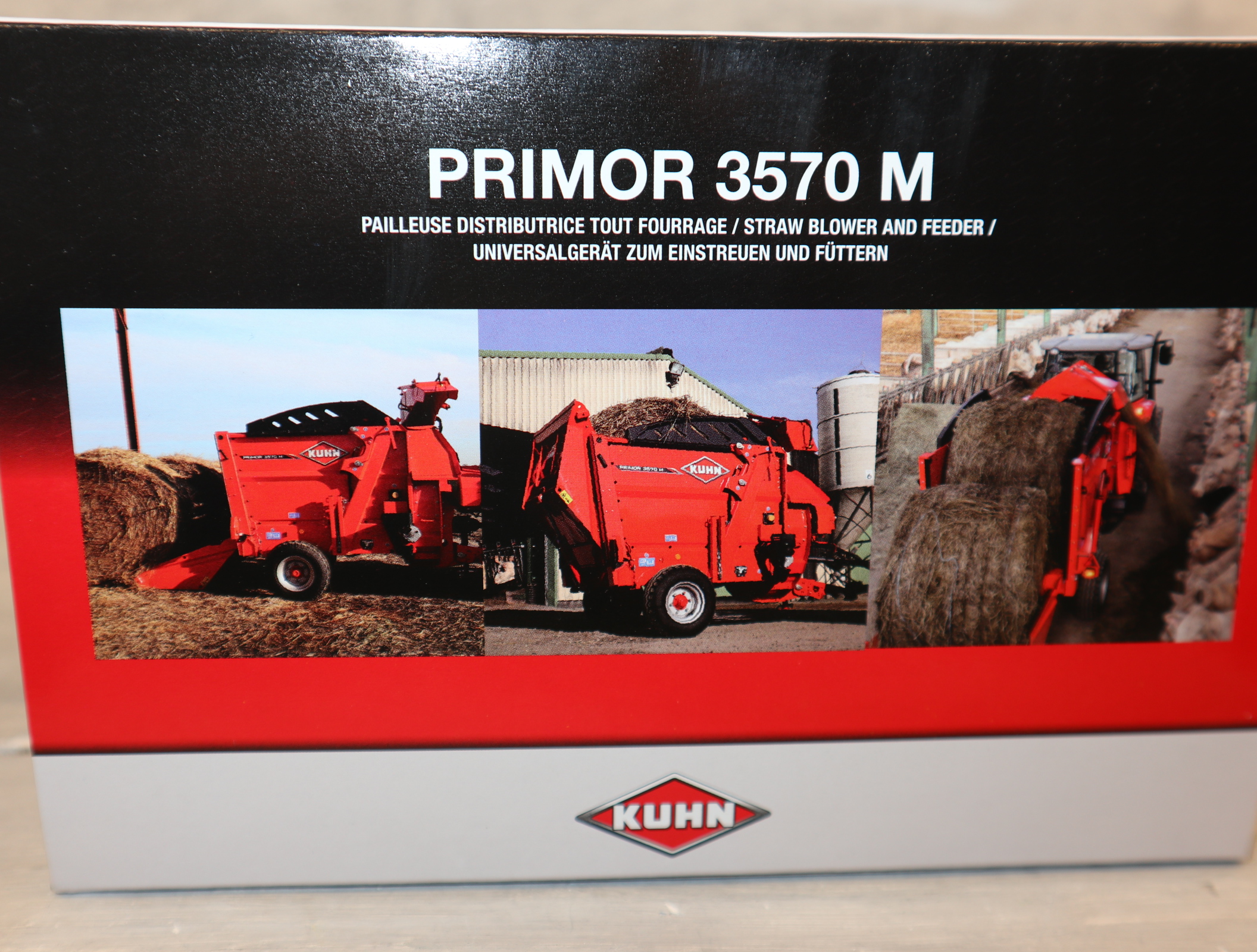 UH 6335 in 1:32  Kuhn Primor 3570M, neu in OVP