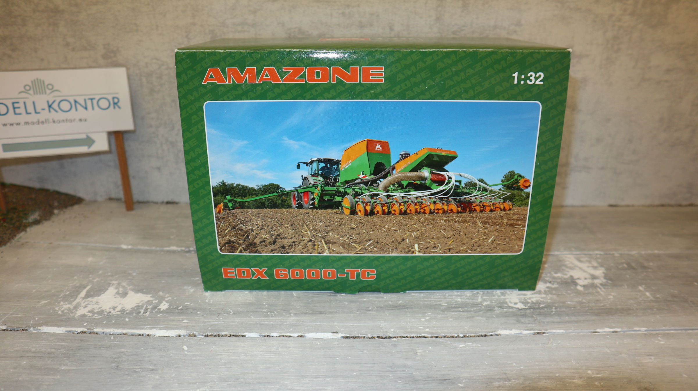 Wiking 077319 in 1:32,  Amazone EDX 6000 Sähmaschine, NEU in OVP